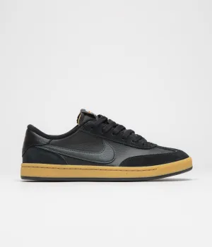 Nike SB FC Classic Shoes - Black / Anthracite - Black - Vivid Orange Nike SB Clothing