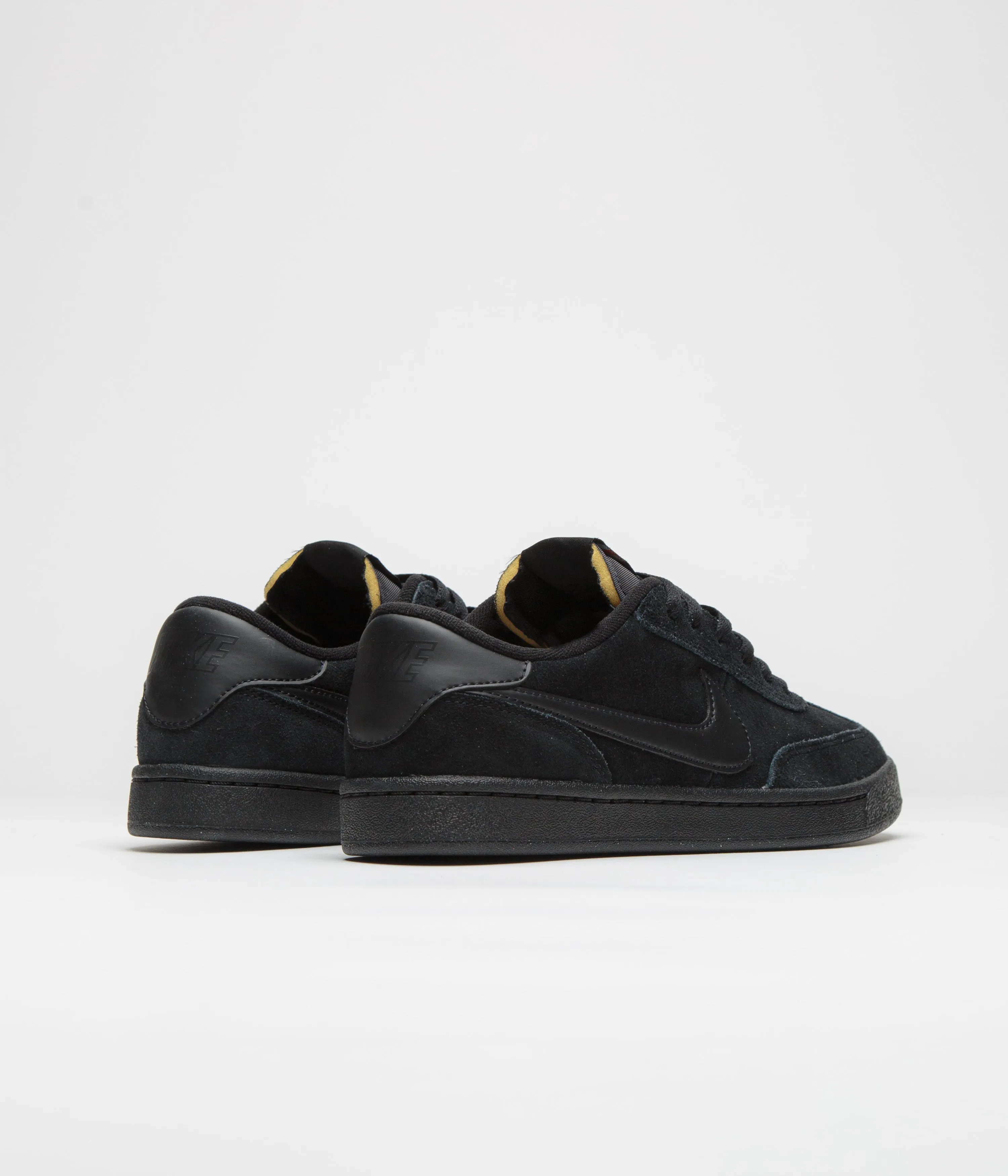 Nike SB FC Classic Shoes - Black / Black - Black - Vivid Orange Nike SB Clothing