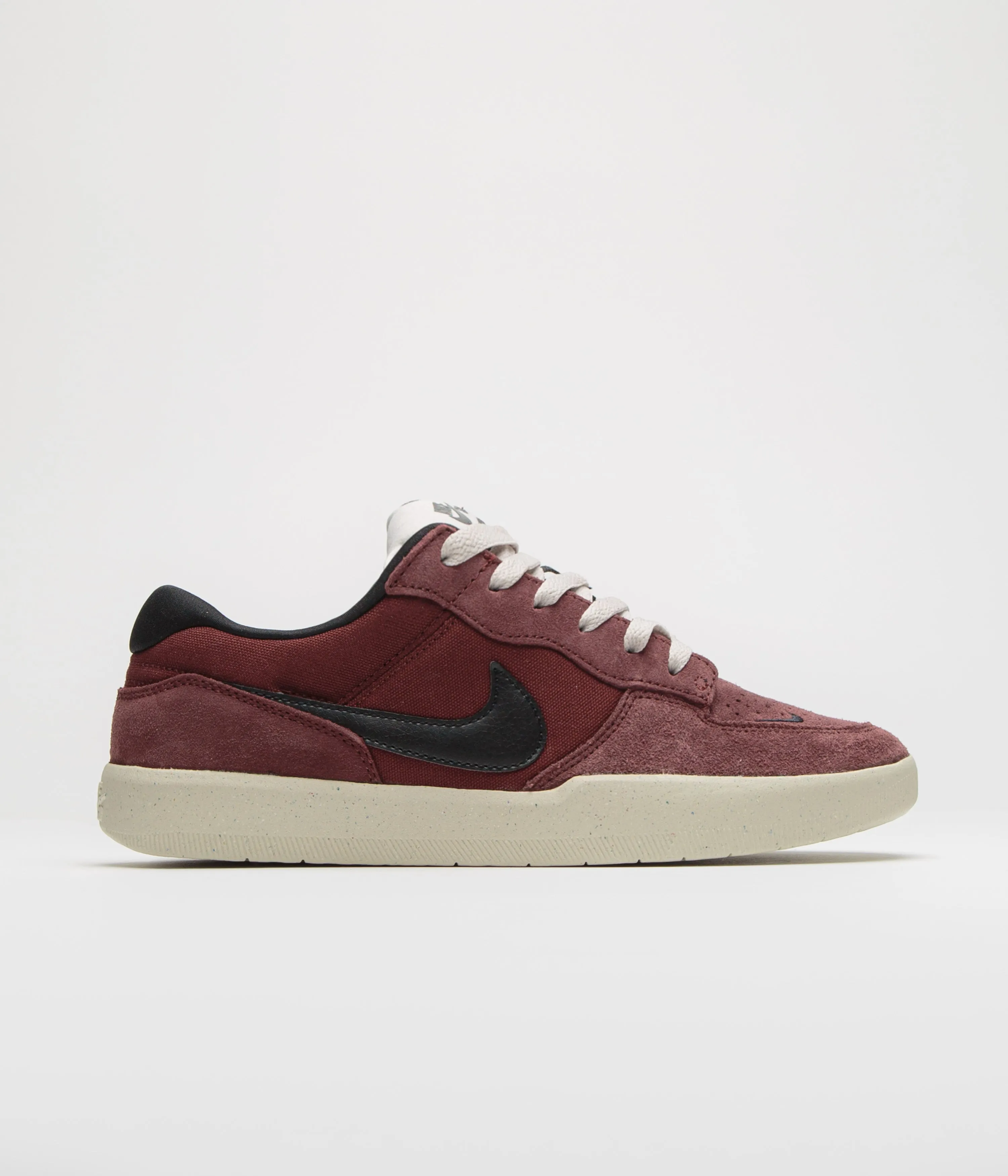 Nike SB Force 58 Shoes - Dark Team Red / Black - Black - Light Orewood Brown Nike SB Clothing