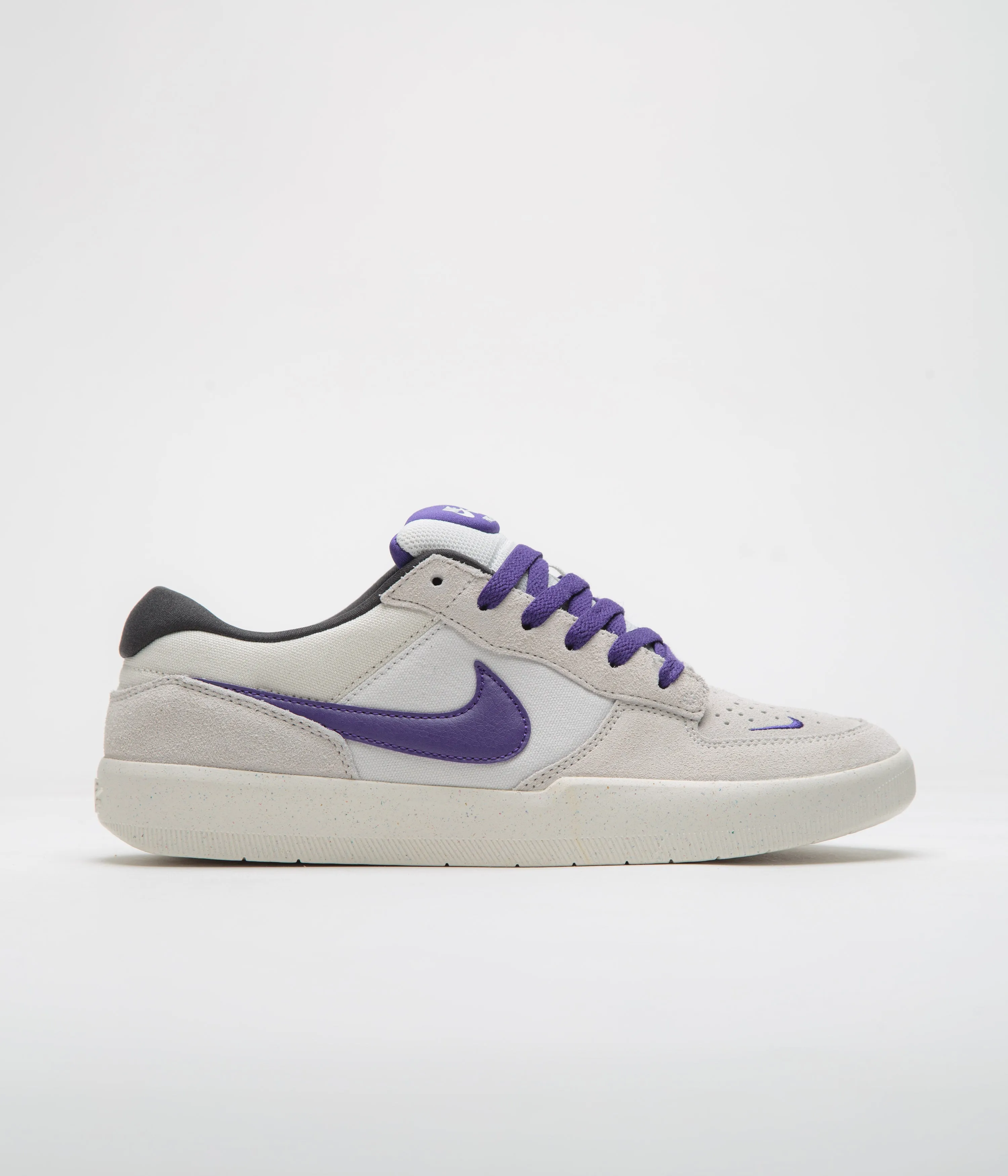 Nike SB Force 58 Shoes - Phantom / Court Purple - Summit White Nike SB Clothing