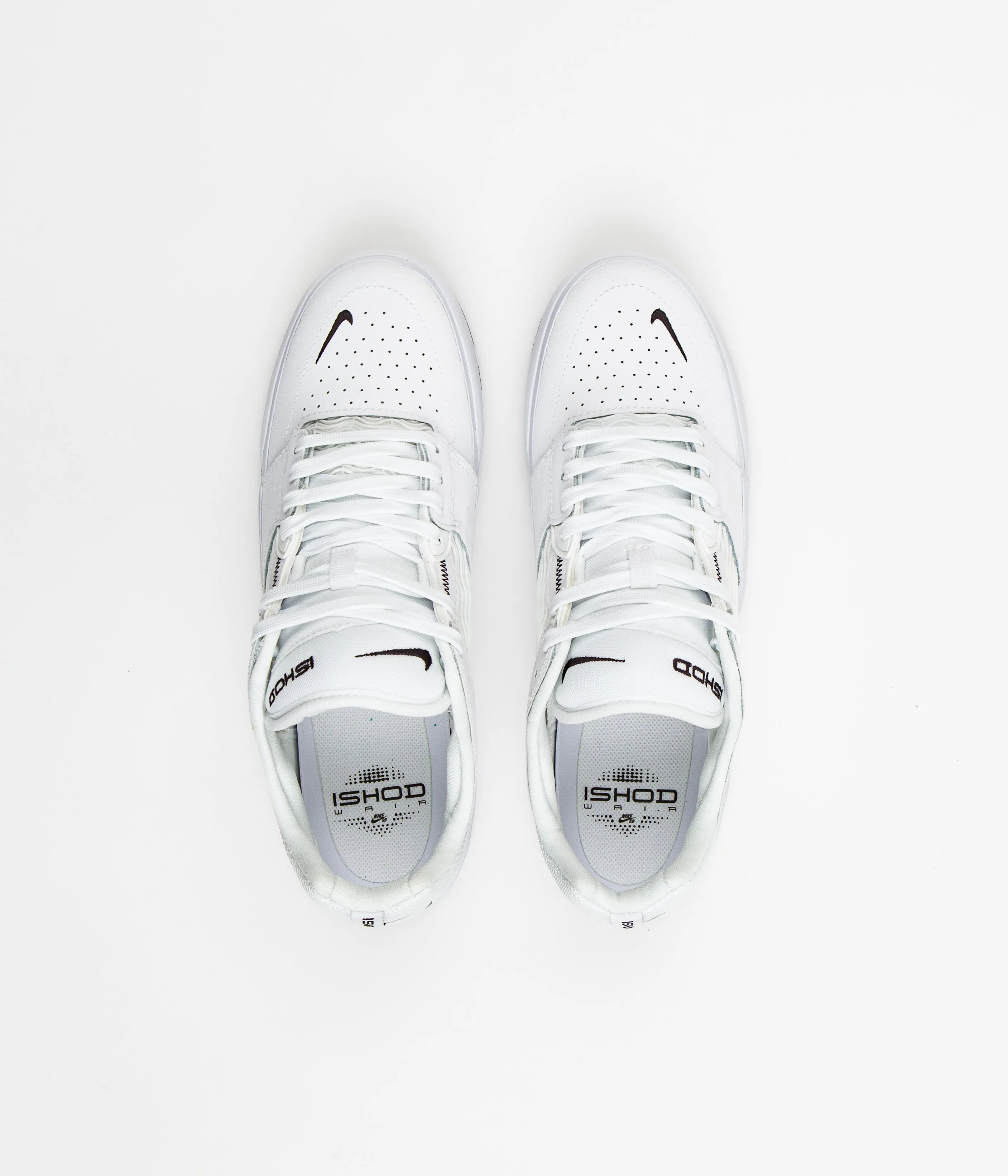 Nike SB Ishod Premium Shoes - White / Black - White - Black Nike SB Clothing