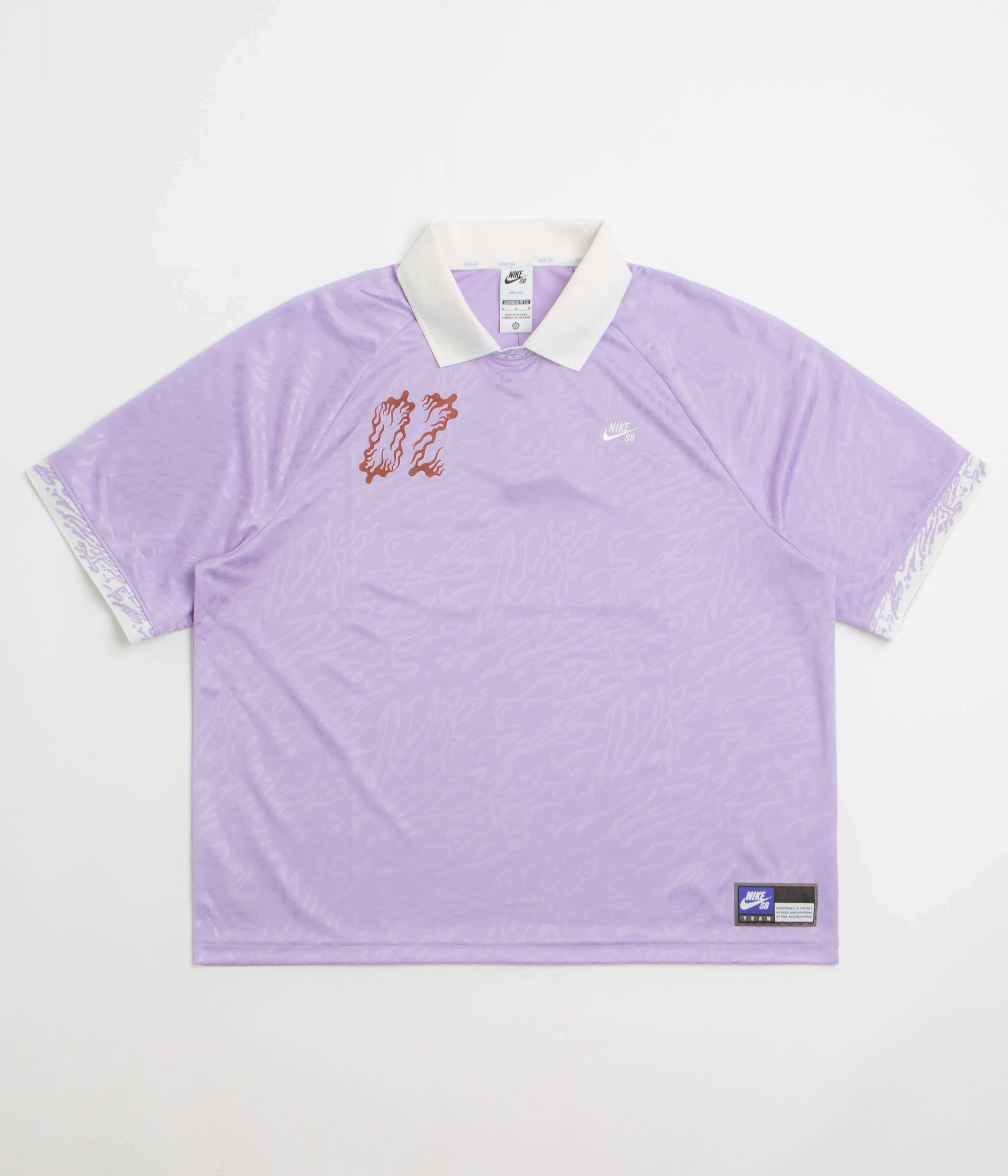 Nike SB Jacquard Jersey - Hydrangeas / Sail / White Nike SB Clothing