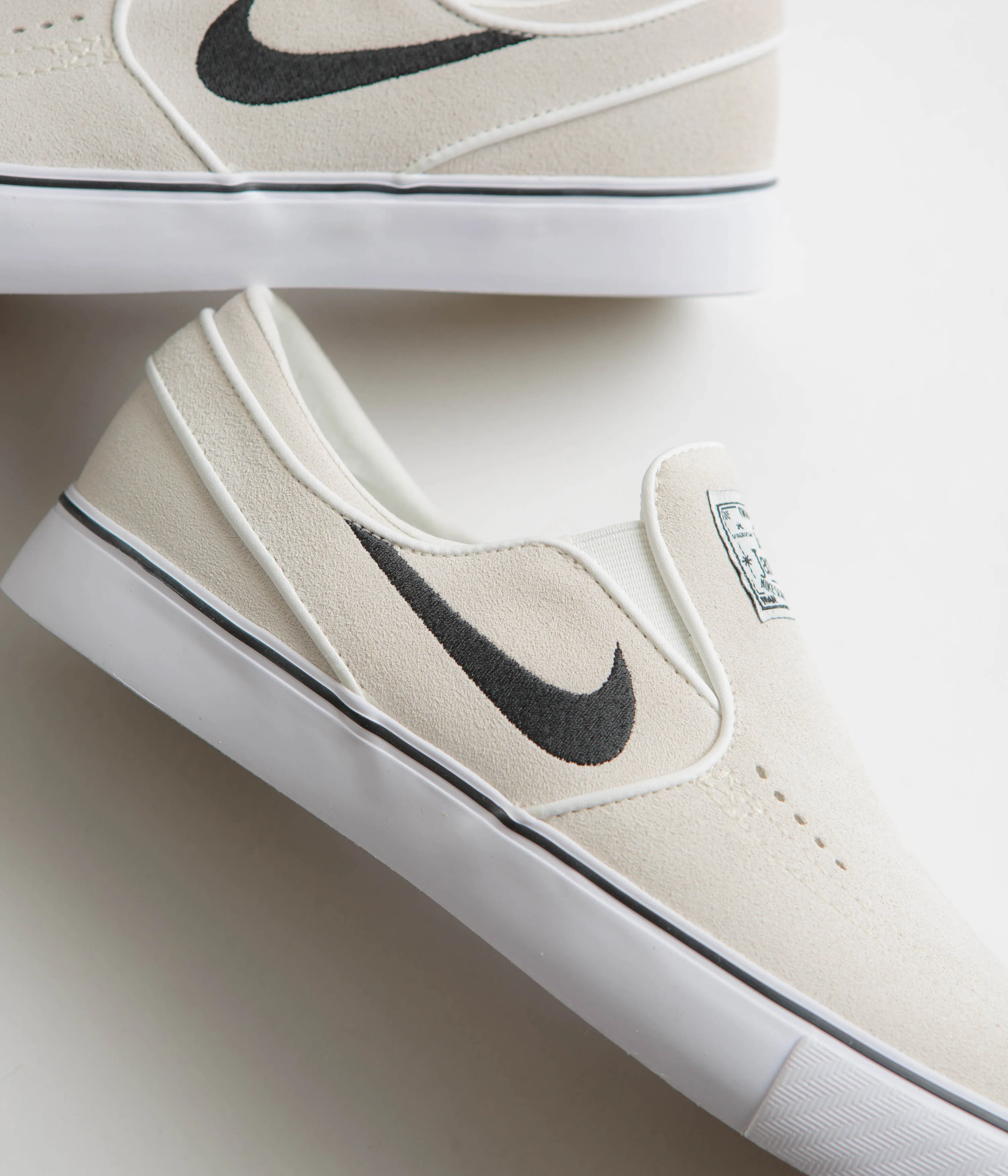 Nike SB Janoski  Slip Shoes - Summit White / Black - Summit White - White Nike SB Clothing
