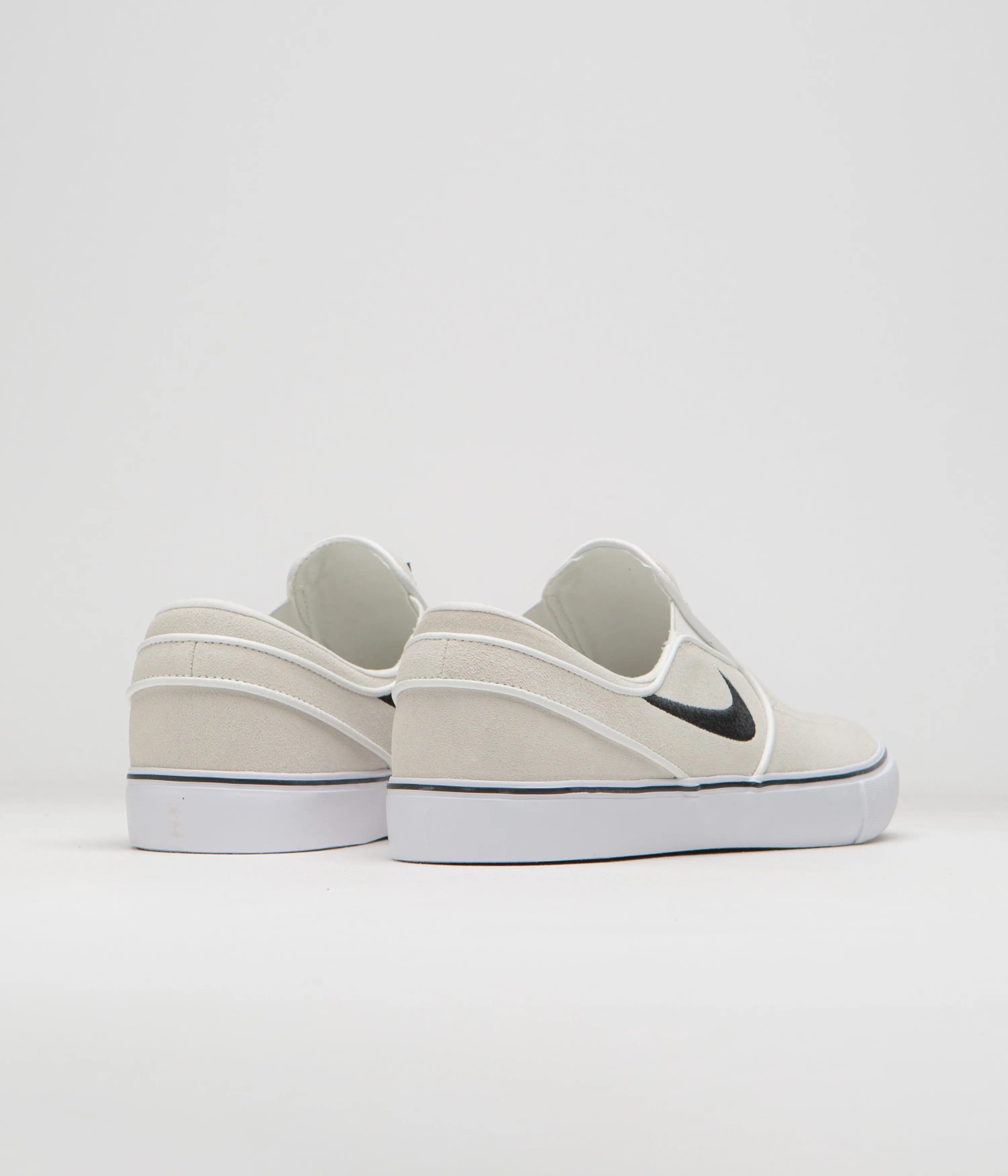 Nike SB Janoski  Slip Shoes - Summit White / Black - Summit White - White Nike SB Clothing