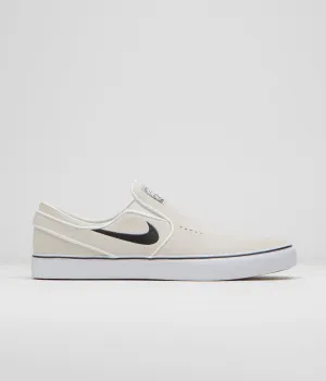 Nike SB Janoski  Slip Shoes - Summit White / Black - Summit White - White Nike SB Clothing
