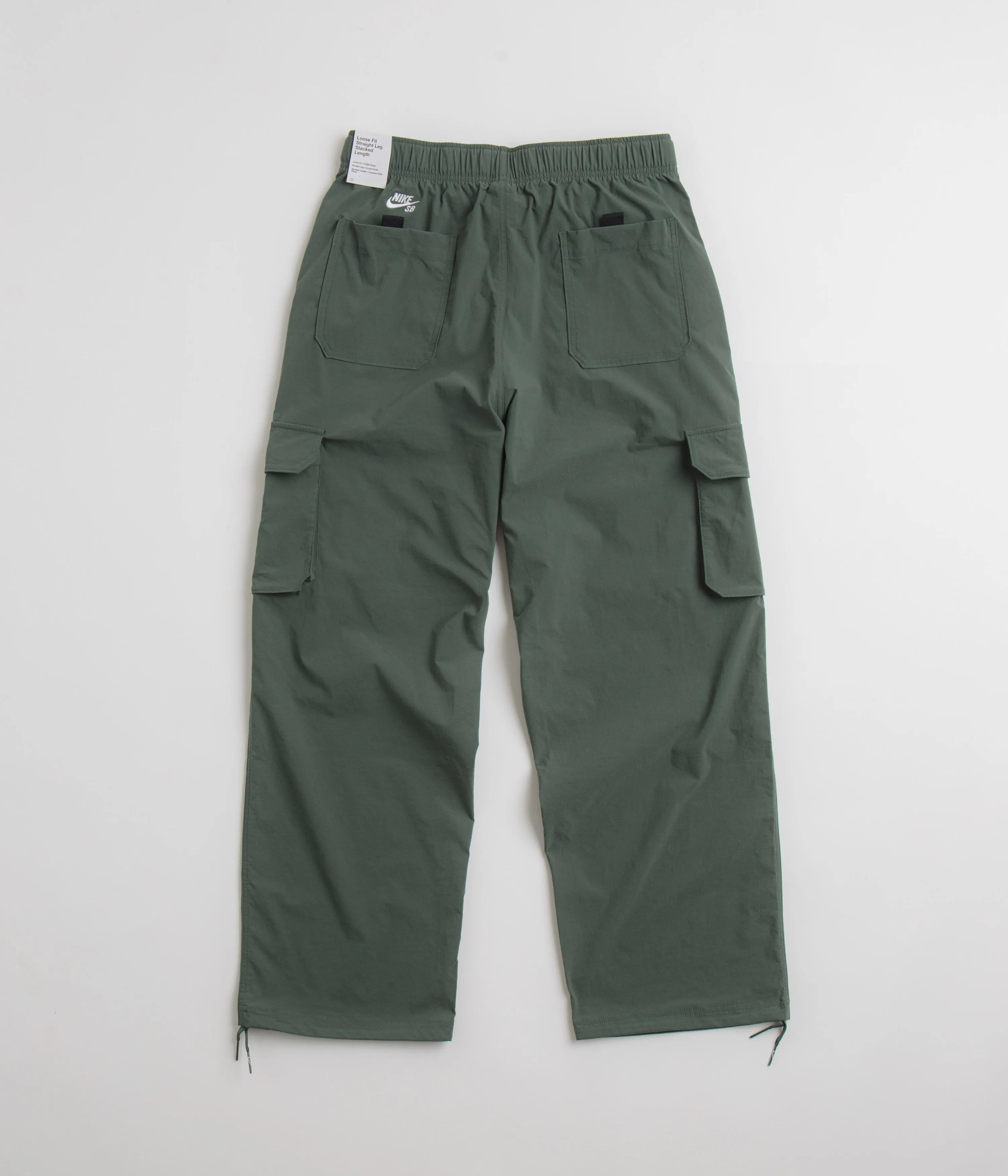 Nike SB Kearny Cargo Pants - Vintage Green / White Nike SB Clothing