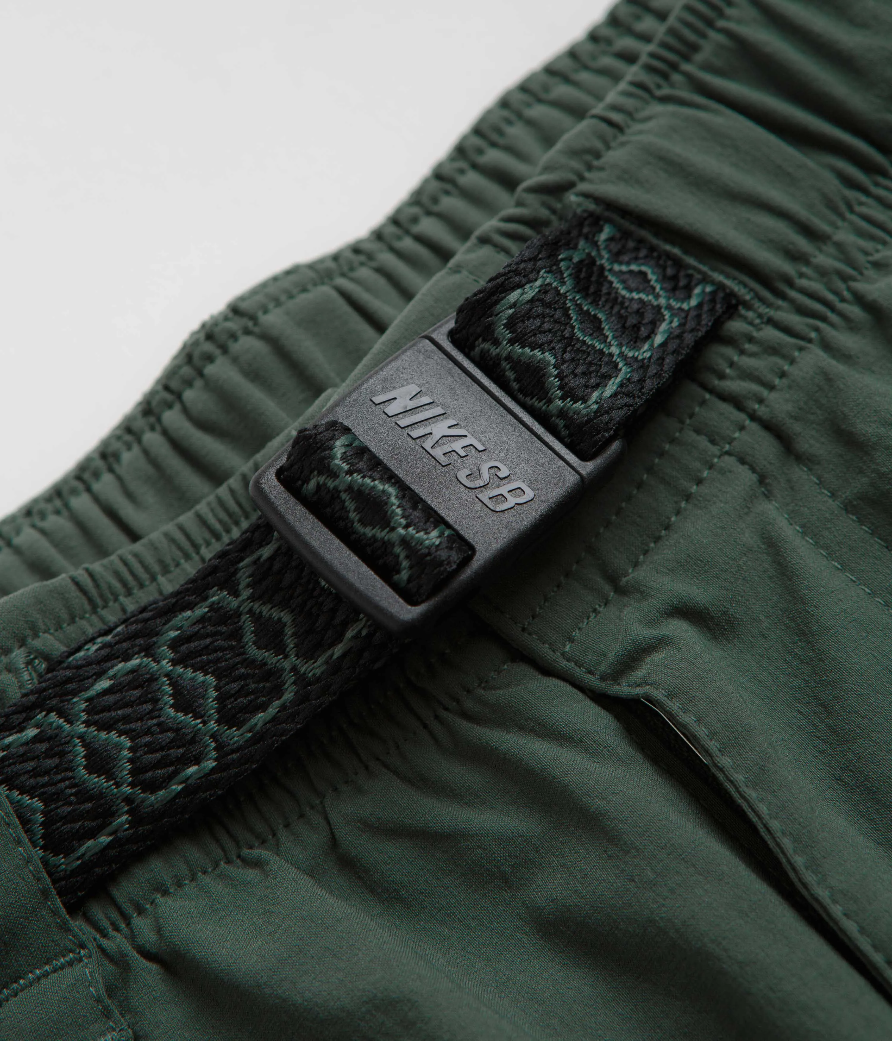 Nike SB Kearny Cargo Pants - Vintage Green / White Nike SB Clothing