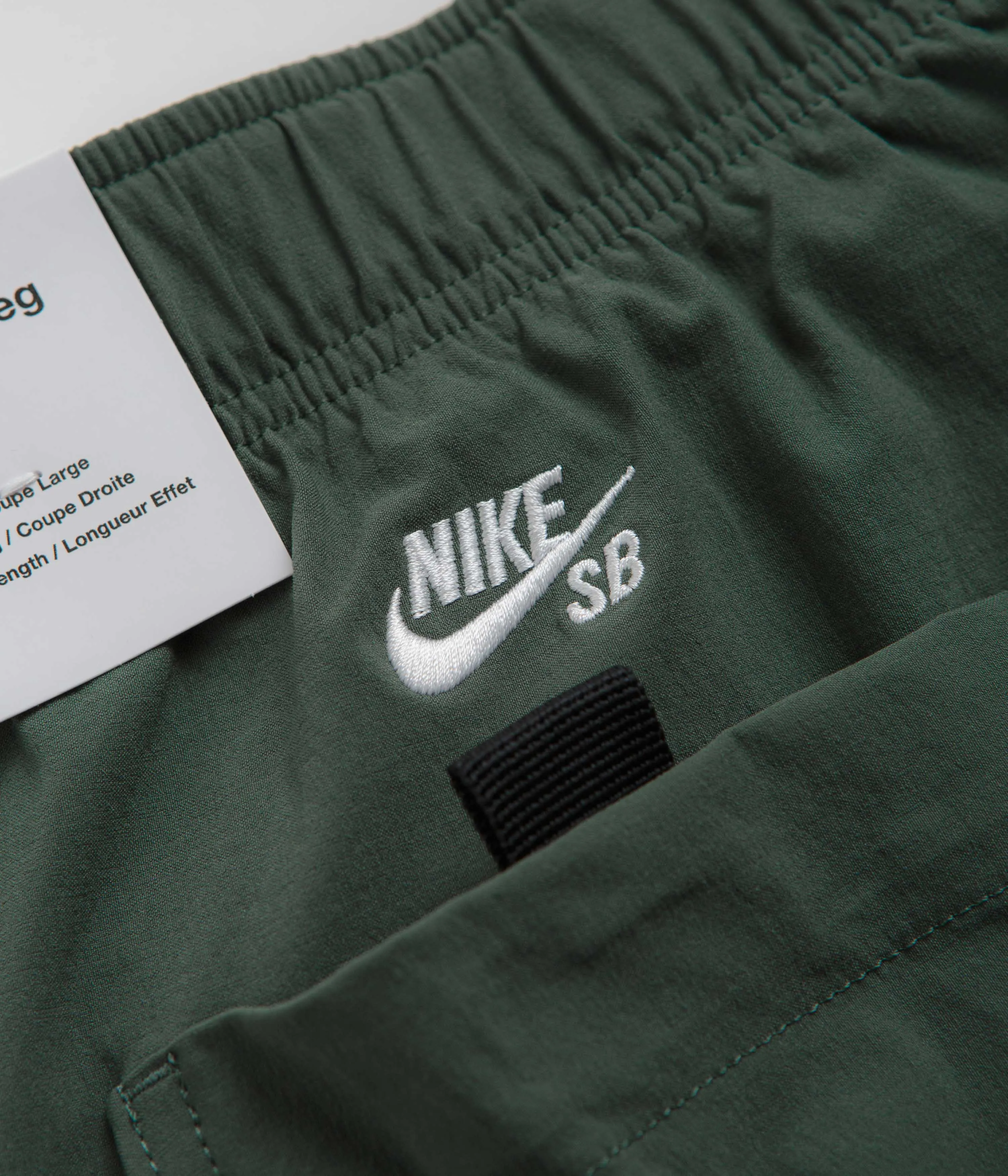 Nike SB Kearny Cargo Pants - Vintage Green / White Nike SB Clothing