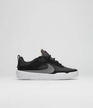 Nike SB Kids Day One Shoes - Black / Cool Grey - Anthracite - Alchemy Pink Nike SB Clothing