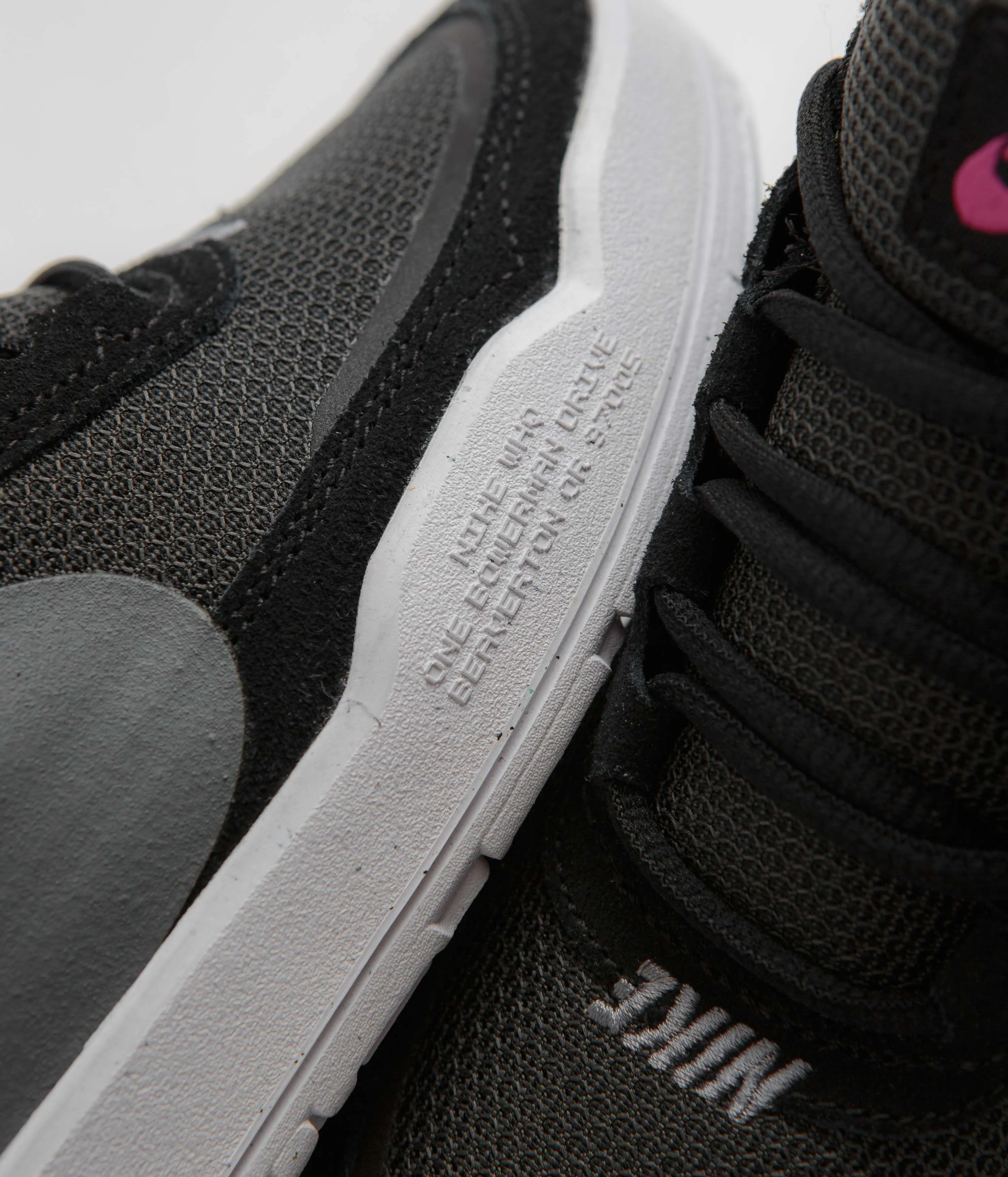 Nike SB Kids Day One Shoes - Black / Cool Grey - Anthracite - Alchemy Pink Nike SB Clothing