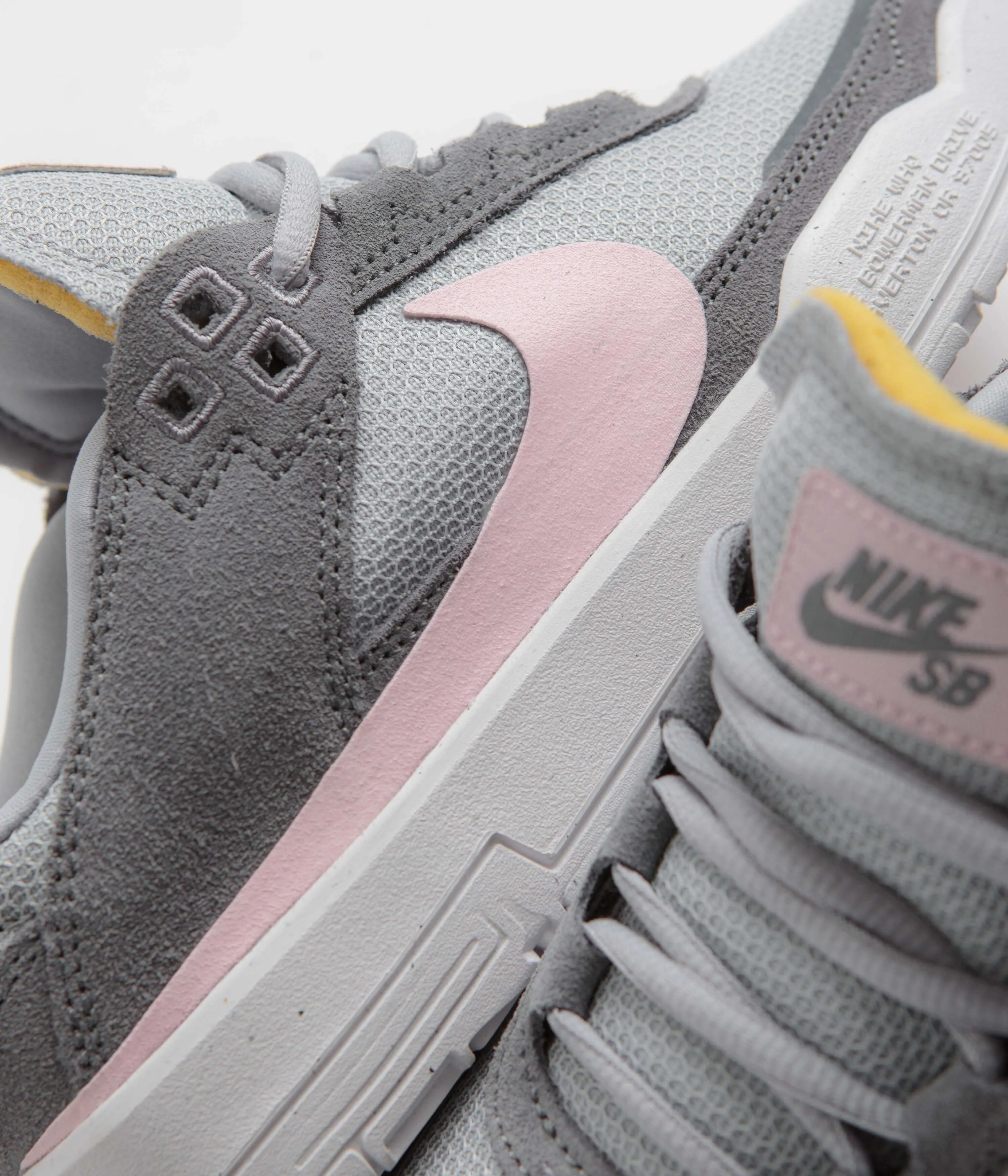 Nike SB Kids Day One Shoes - Cool Grey / Pink Foam - Wolf Grey Nike SB Clothing