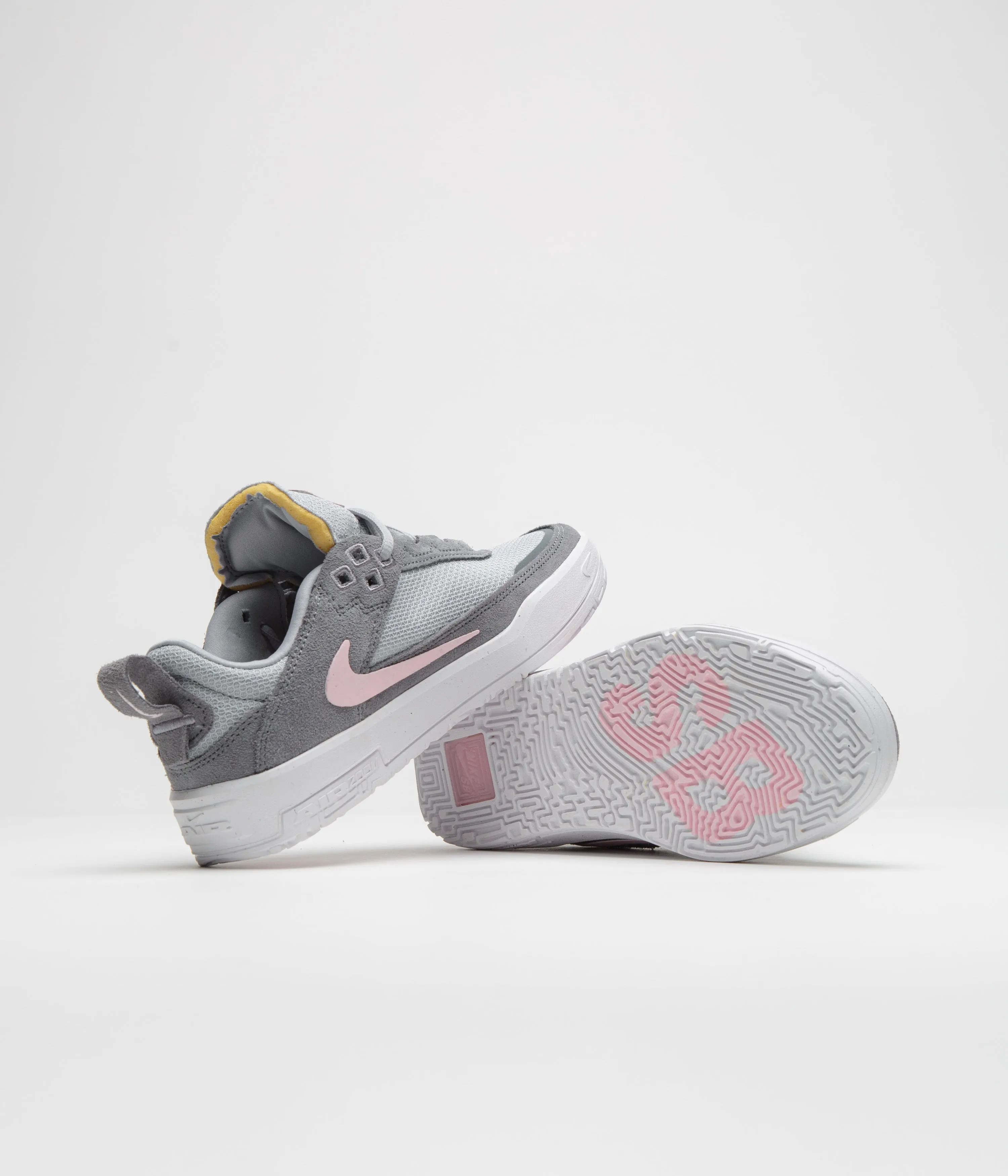 Nike SB Kids Day One Shoes - Cool Grey / Pink Foam - Wolf Grey Nike SB Clothing
