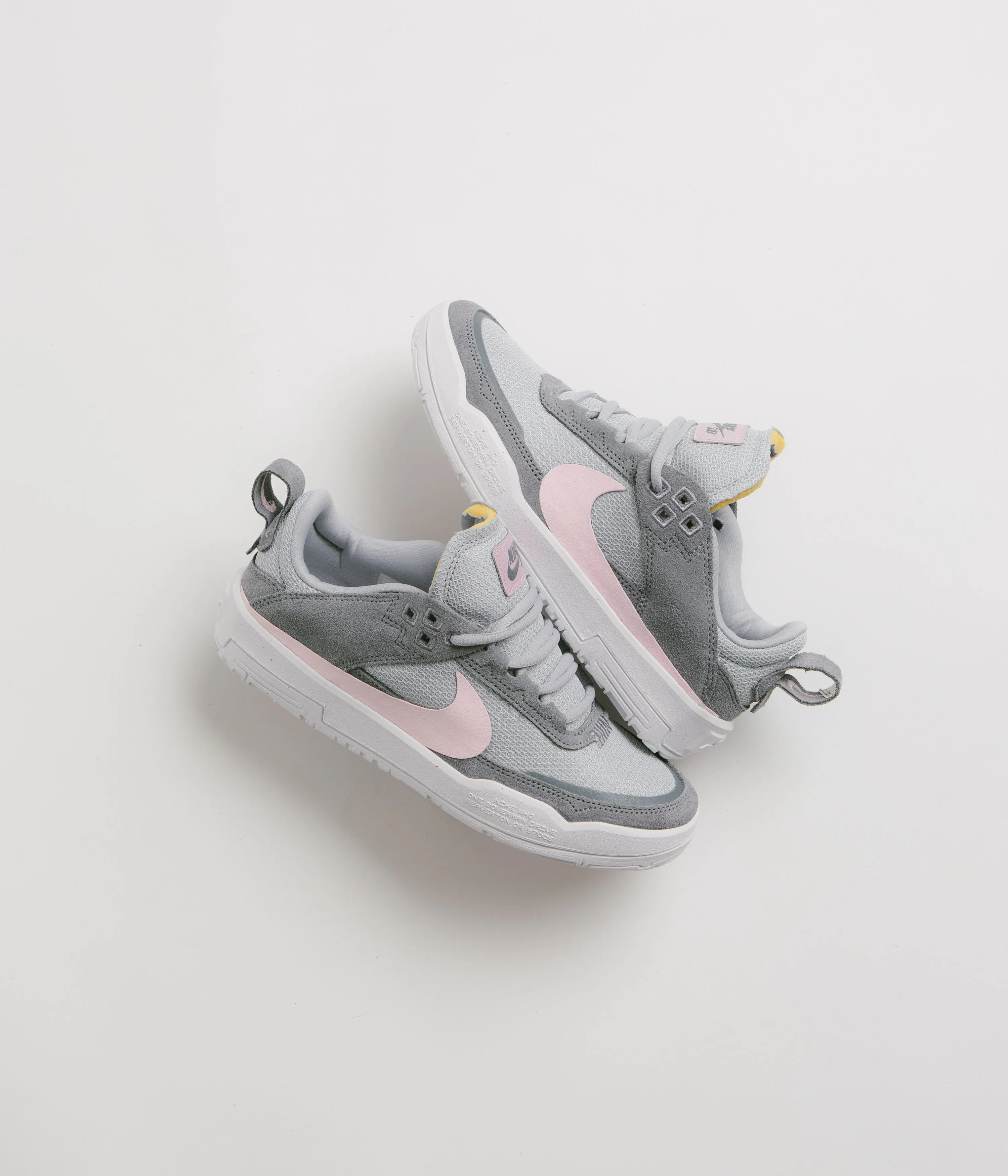 Nike SB Kids Day One Shoes - Cool Grey / Pink Foam - Wolf Grey Nike SB Clothing