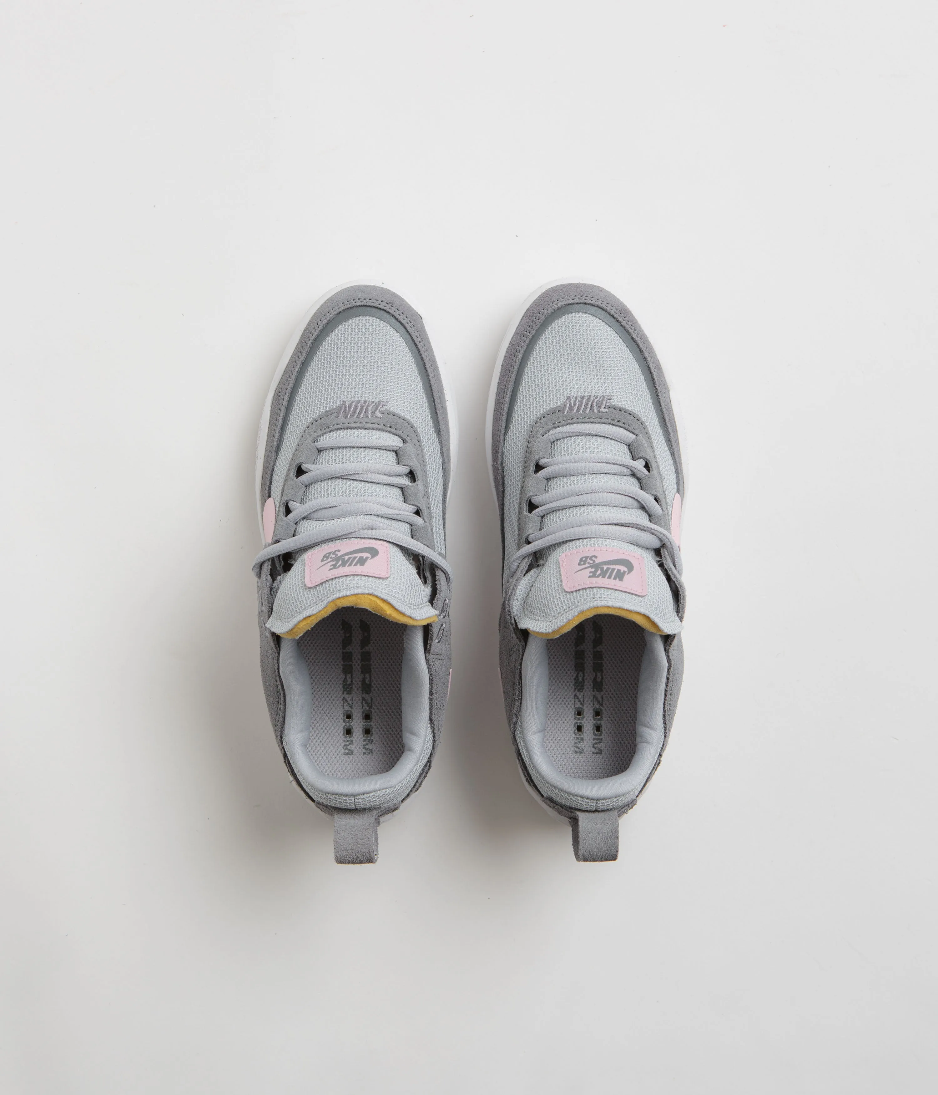 Nike SB Kids Day One Shoes - Cool Grey / Pink Foam - Wolf Grey Nike SB Clothing