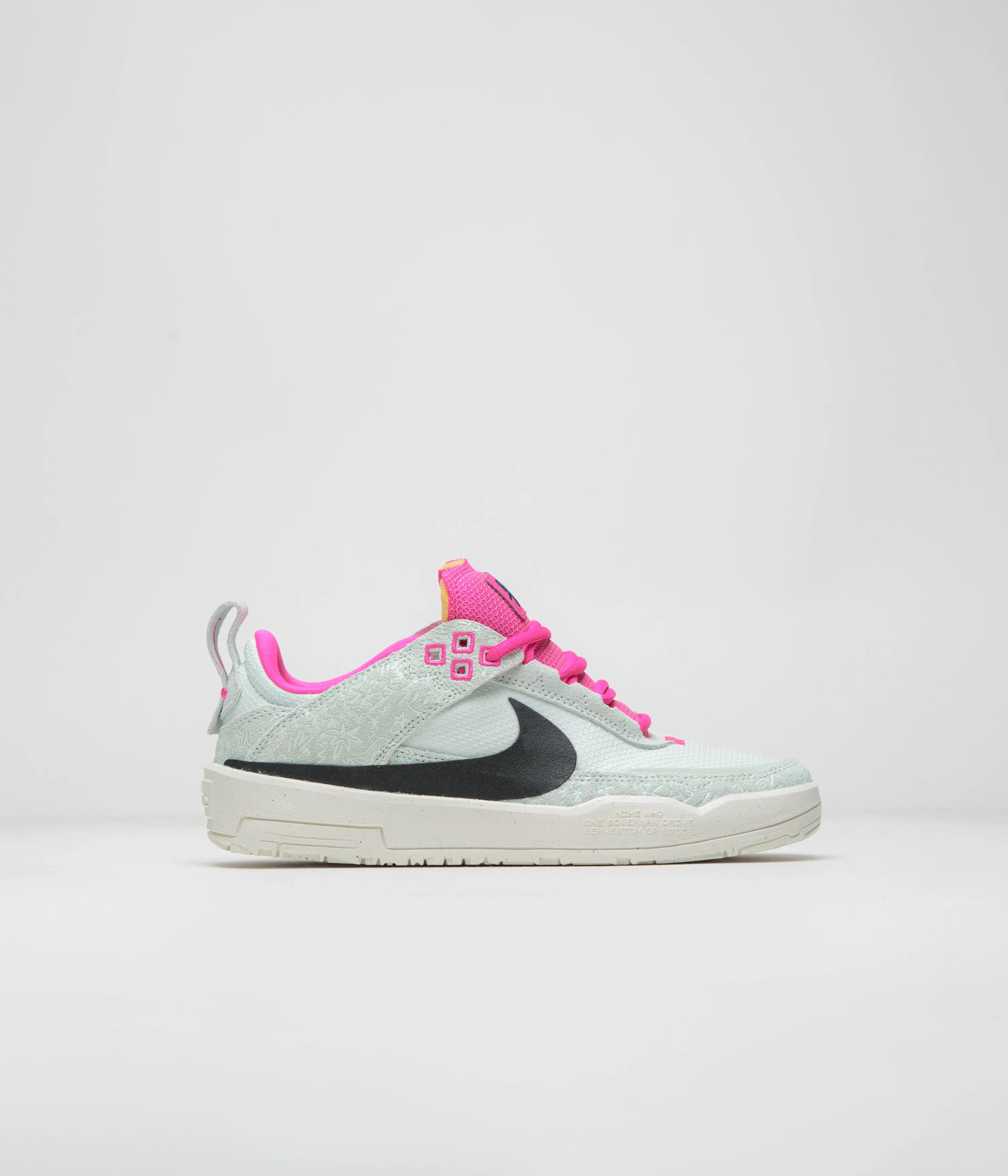 Nike SB Kids Day One Shoes - Sail / Black - Barely Green - Fierce Pink Nike SB Clothing