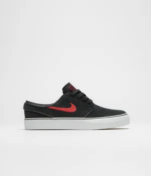 Nike SB Kids Stefan Janoski Shoes - Black / University Red - Black - Summit White Nike SB Clothing
