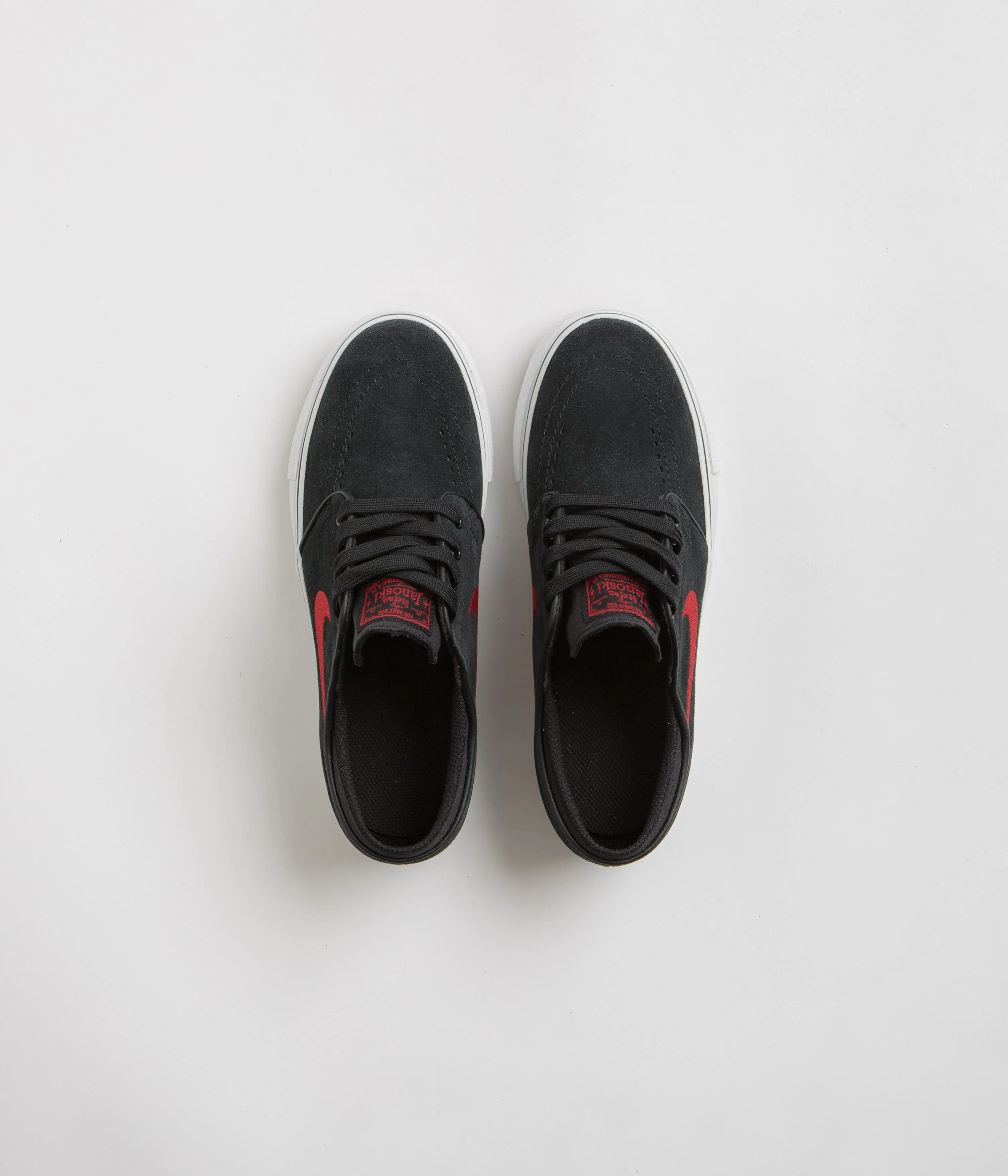 Nike SB Kids Stefan Janoski Shoes - Black / University Red - Black - Summit White Nike SB Clothing