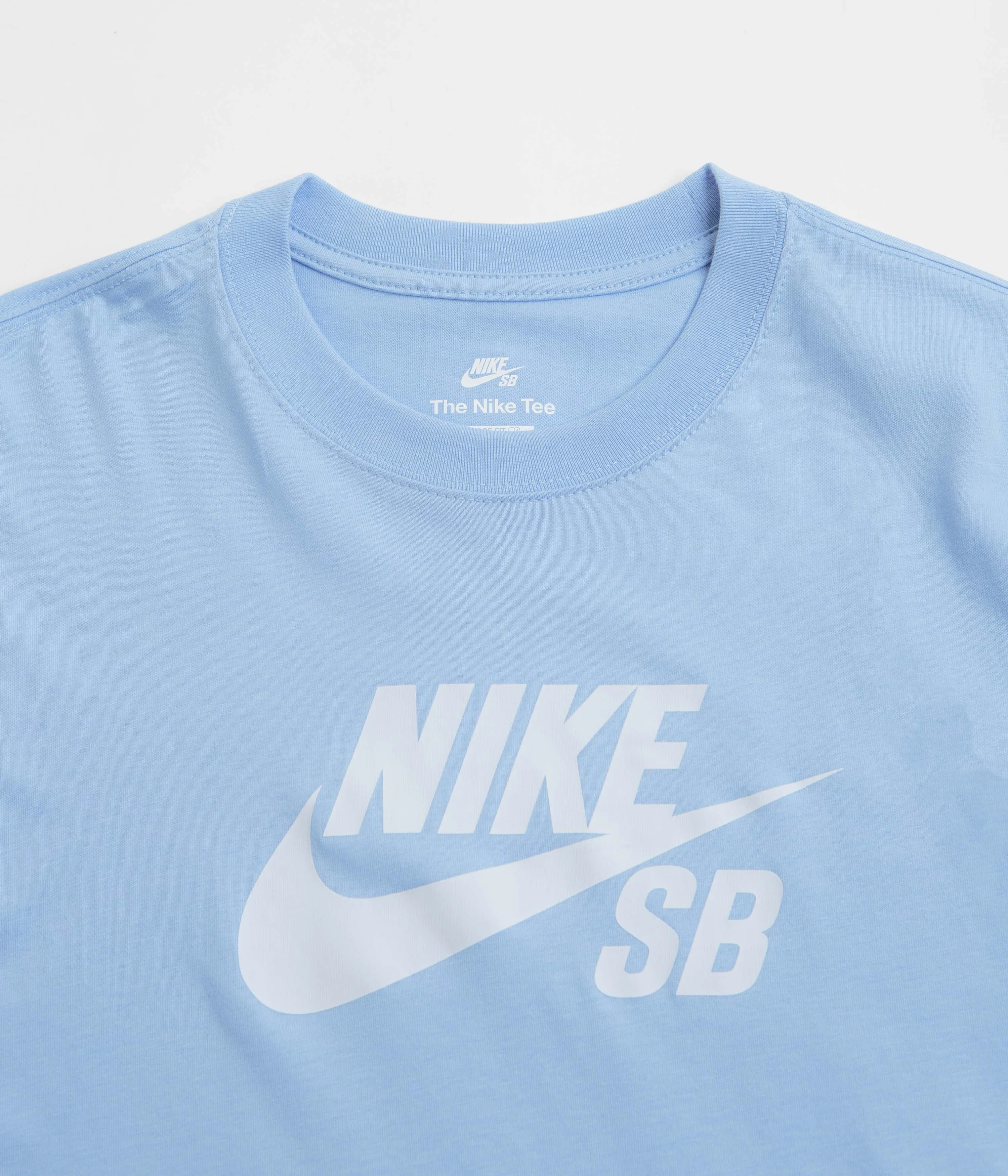 Nike SB Large Logo T-Shirt - Aluminum Nike SB Clothing