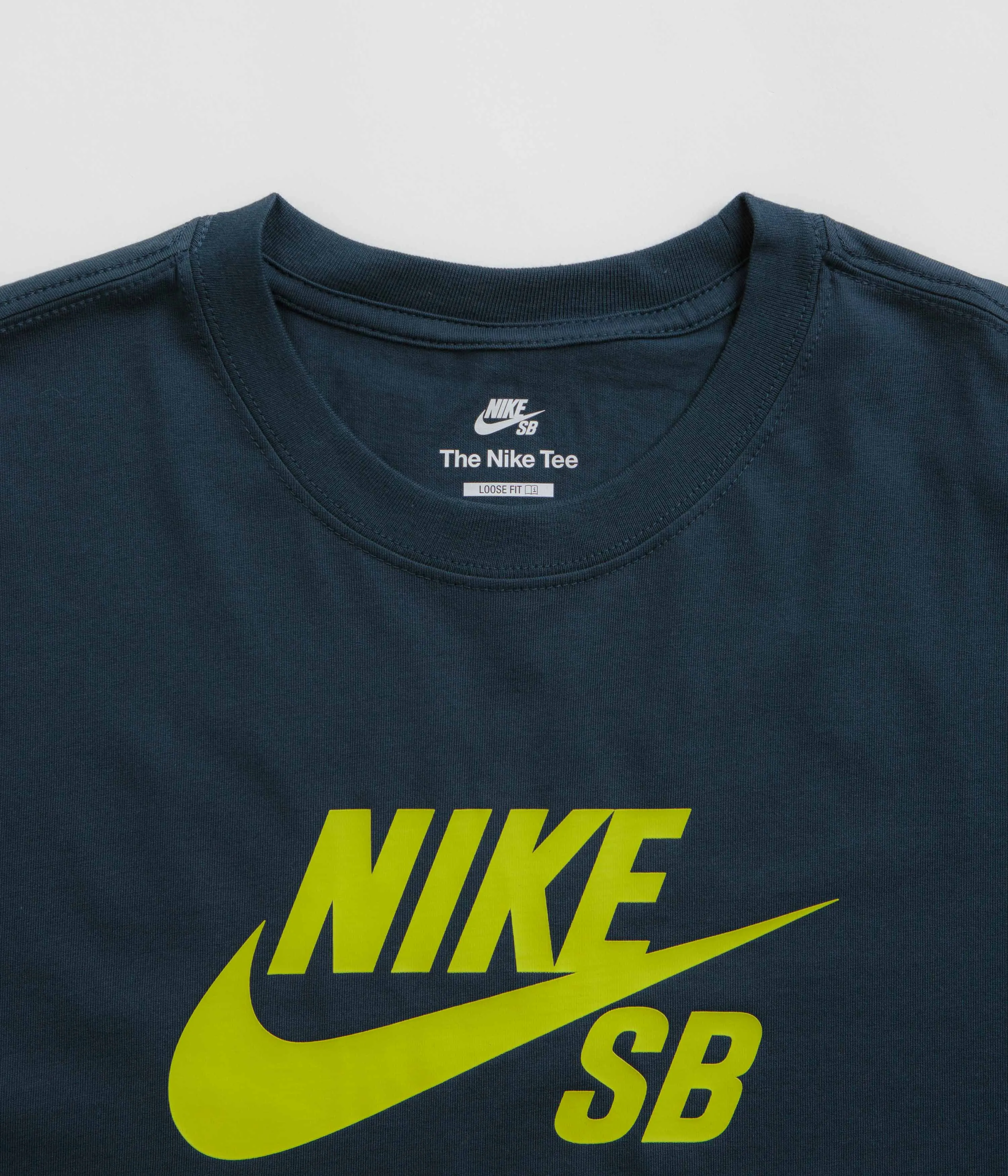 Nike SB Large Logo T-Shirt - Armory Navy Nike SB Clothing