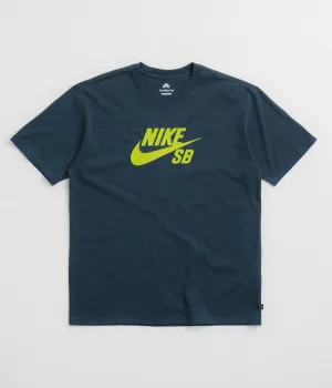 Nike SB Large Logo T-Shirt - Armory Navy Nike SB Clothing