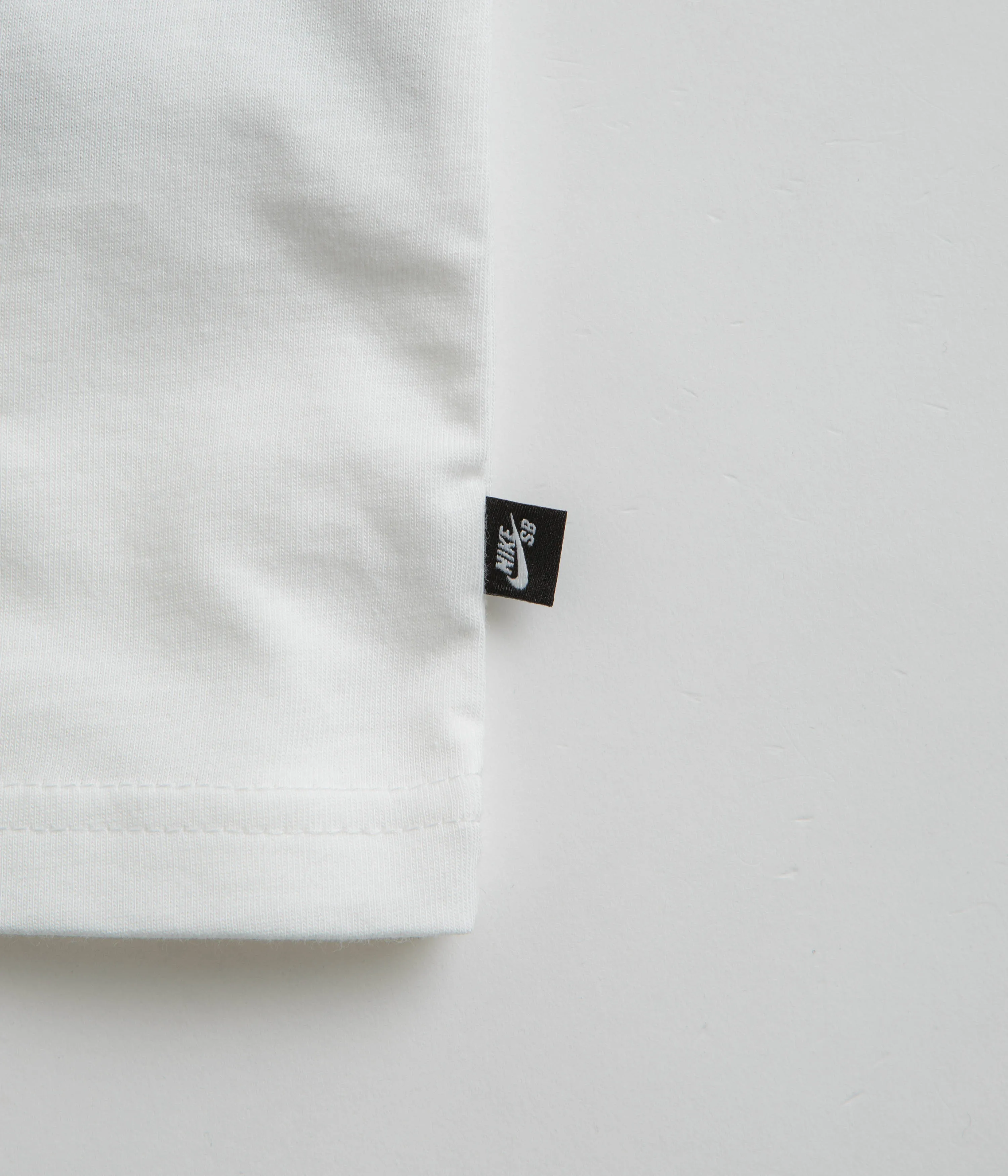 Nike SB Logo T-Shirt - White / Black / Black Nike SB Clothing