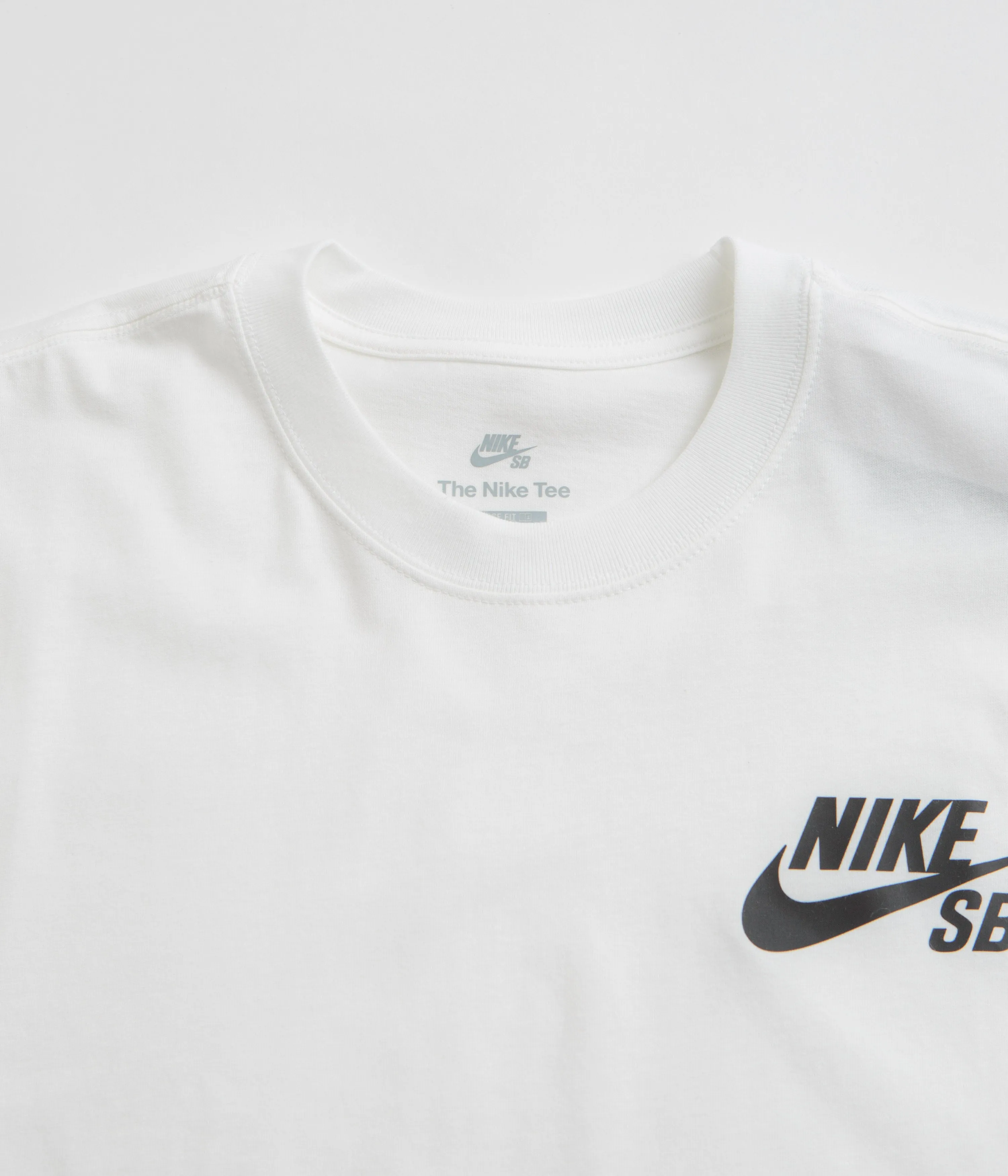 Nike SB Logo T-Shirt - White / Black / Black Nike SB Clothing