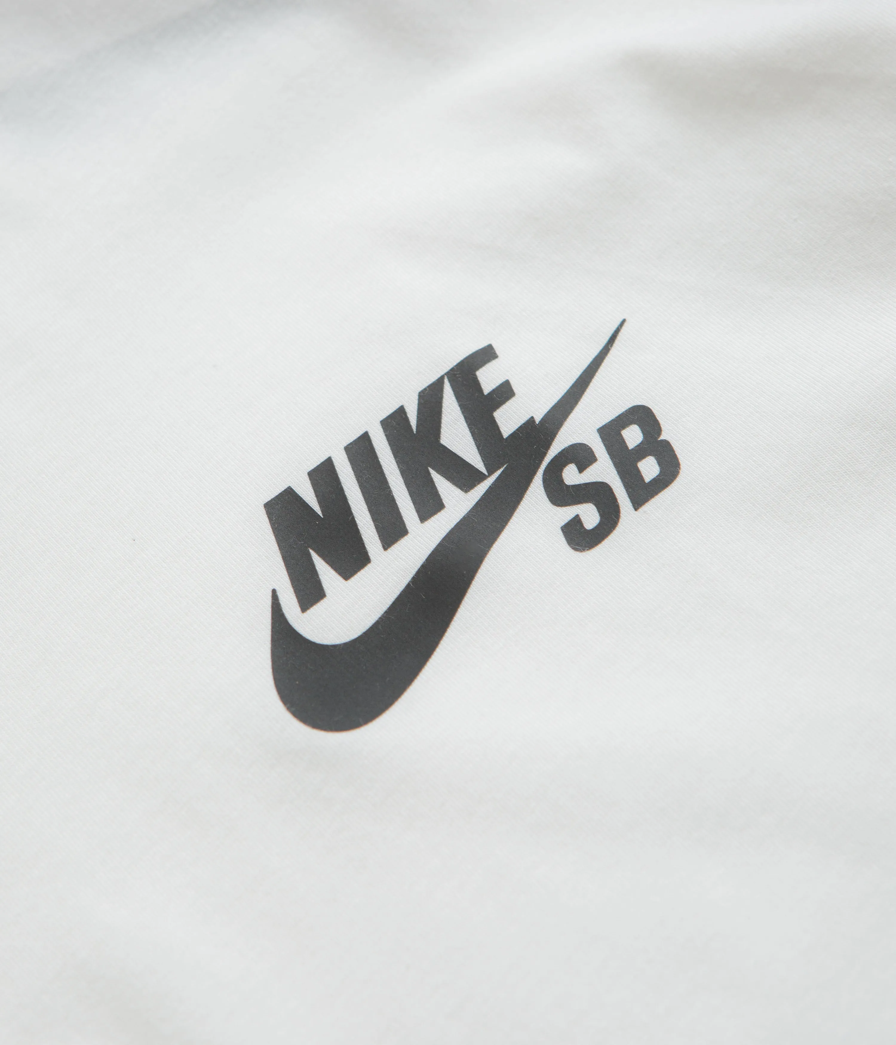Nike SB Logo T-Shirt - White / Black / Black Nike SB Clothing