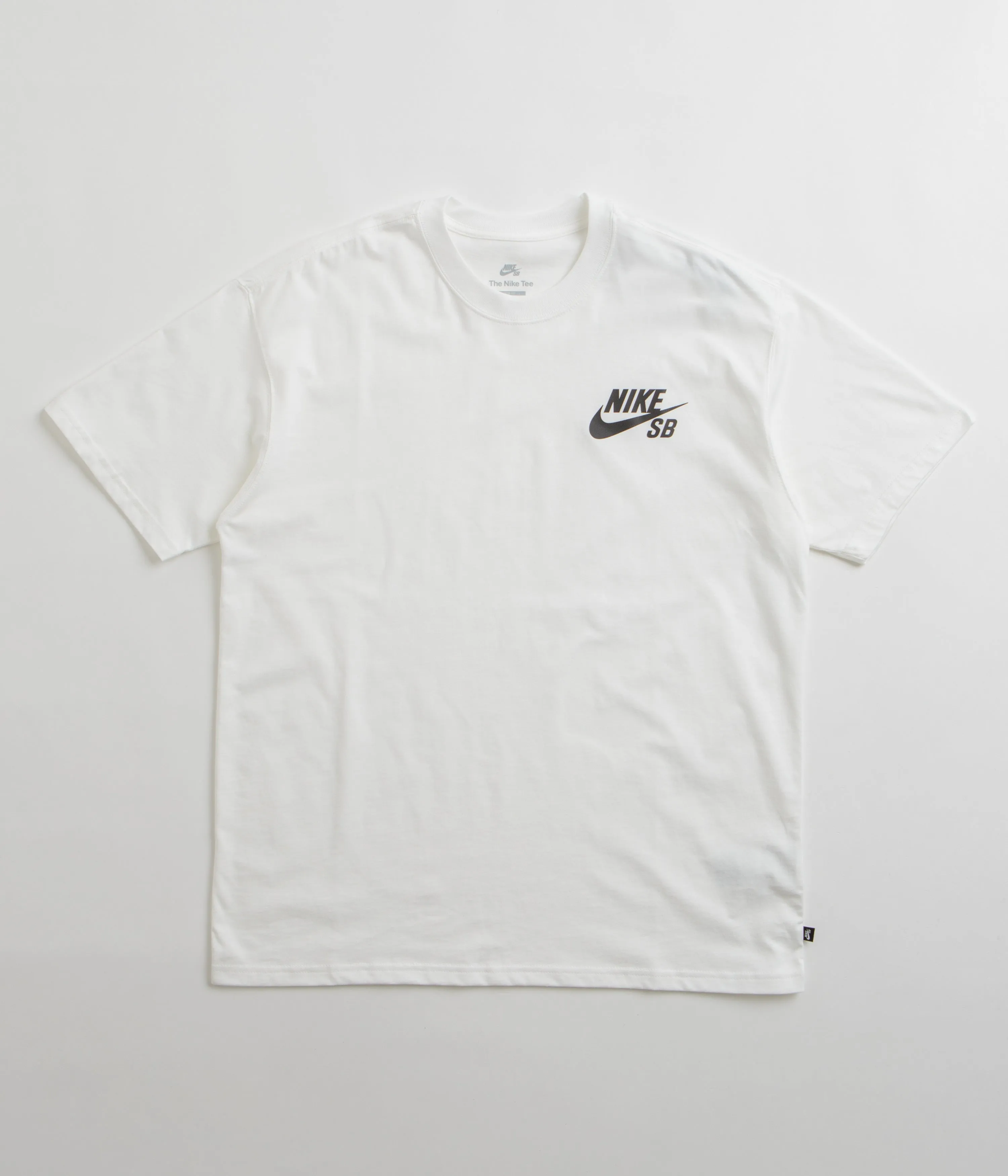 Nike SB Logo T-Shirt - White / Black / Black Nike SB Clothing