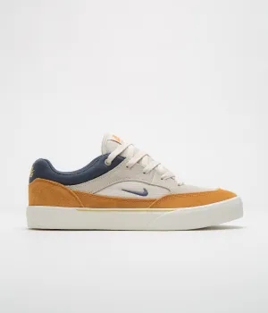 Nike SB Malor Shoes - Light Orewood Brown / Thunder Blue - Monarch - Sail Nike SB Clothing