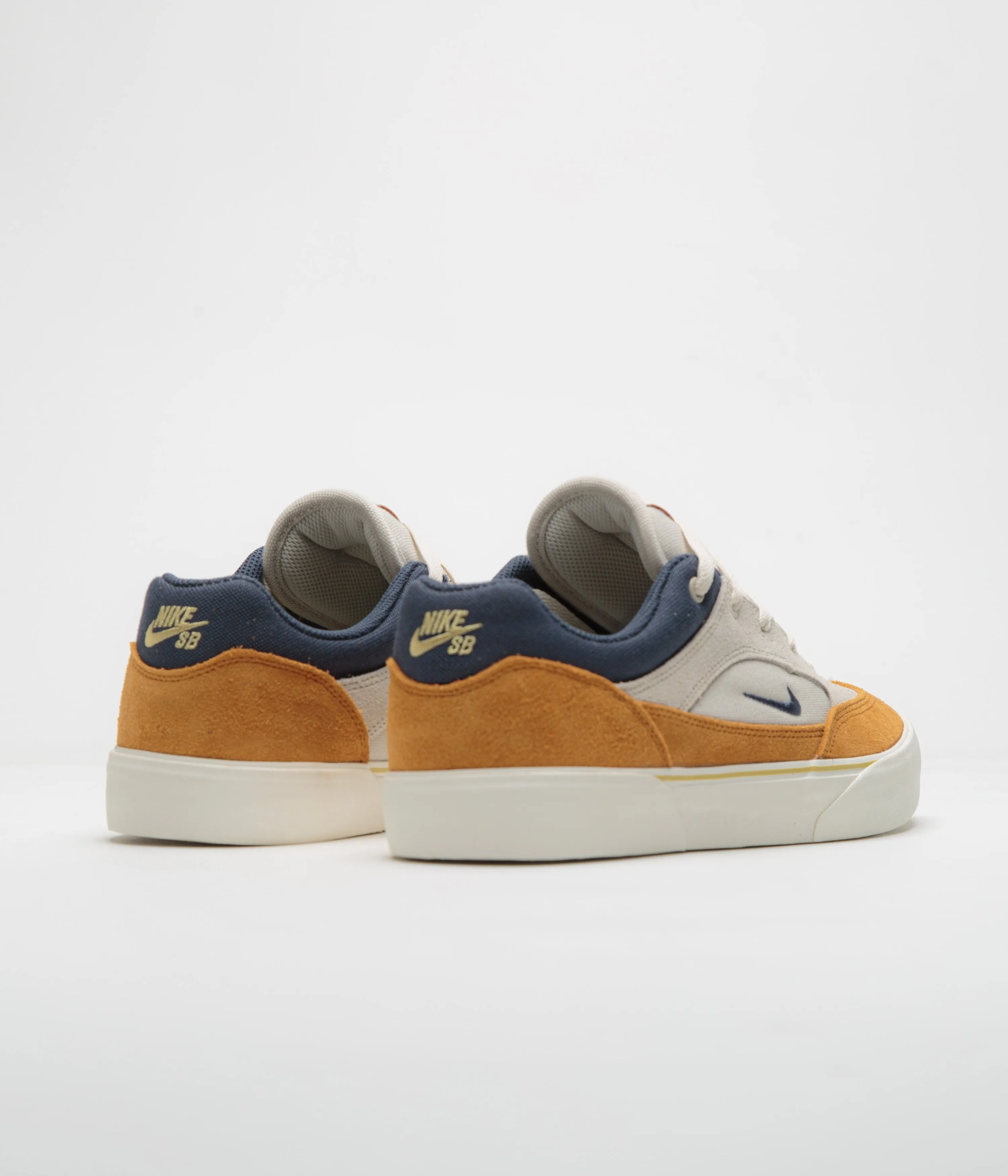Nike SB Malor Shoes - Light Orewood Brown / Thunder Blue - Monarch - Sail Nike SB Clothing