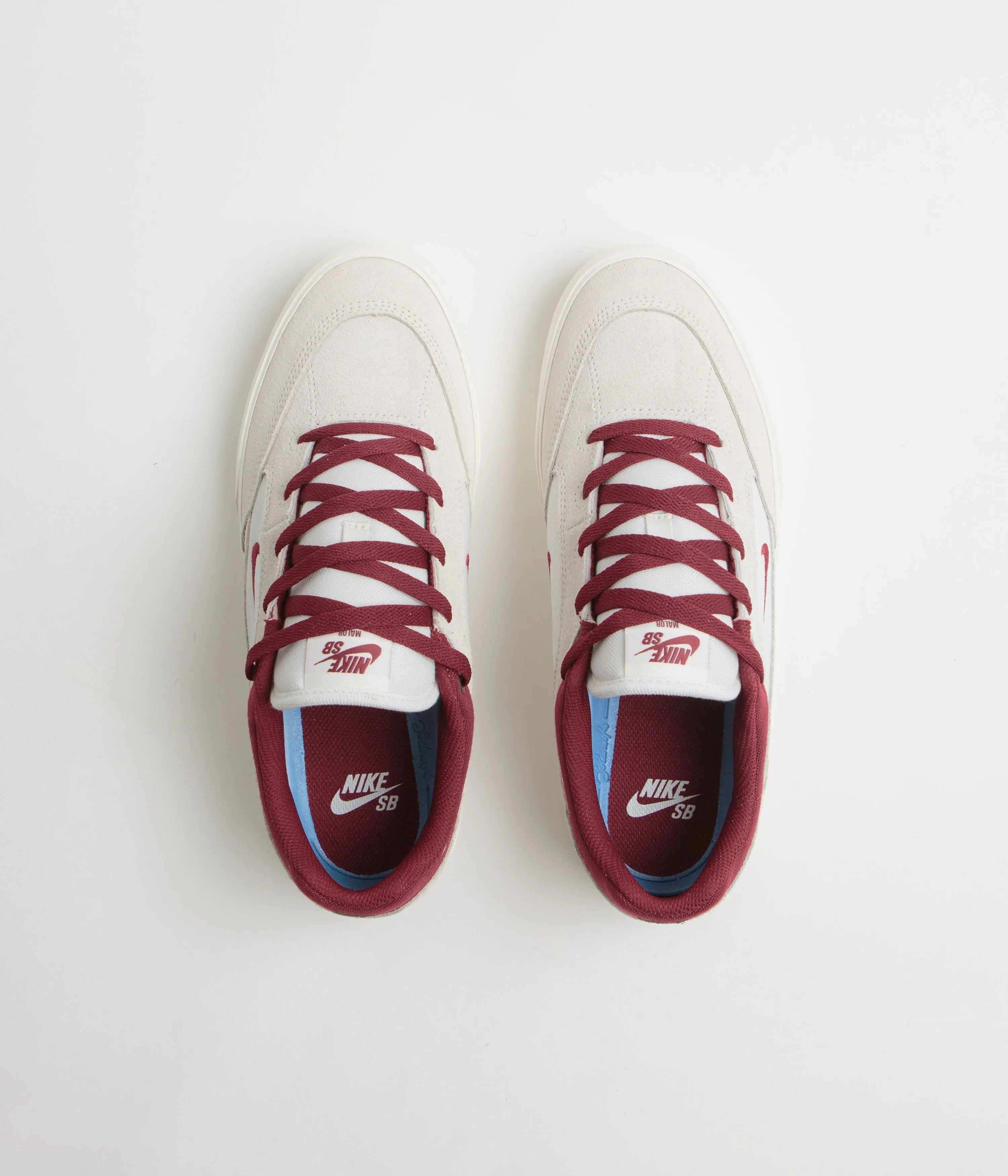 Nike SB Malor Shoes - Summit White / Team Red - Phantom - Sail Nike SB Clothing