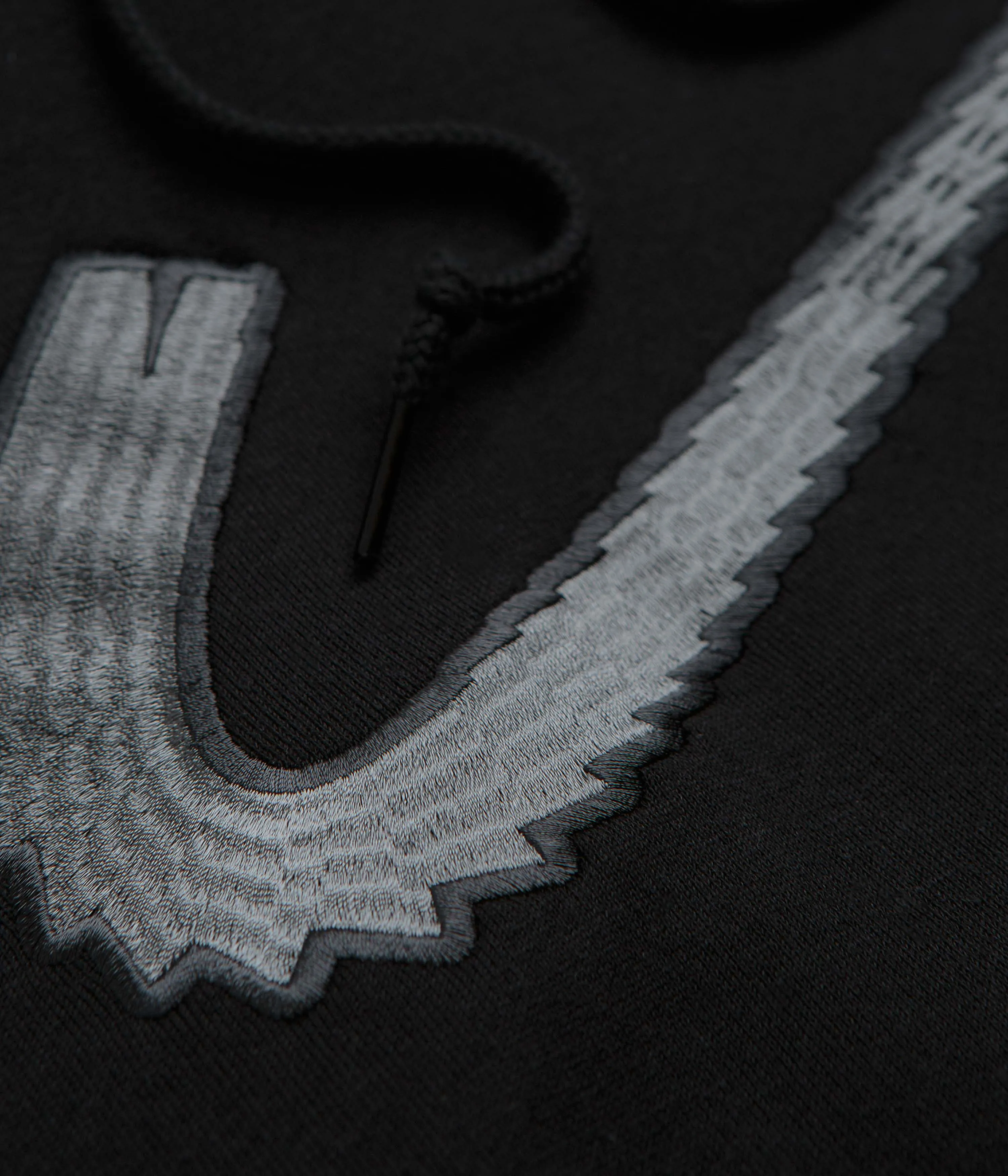 Nike SB N Swoosh Hoodie - Black / White Nike SB Clothing