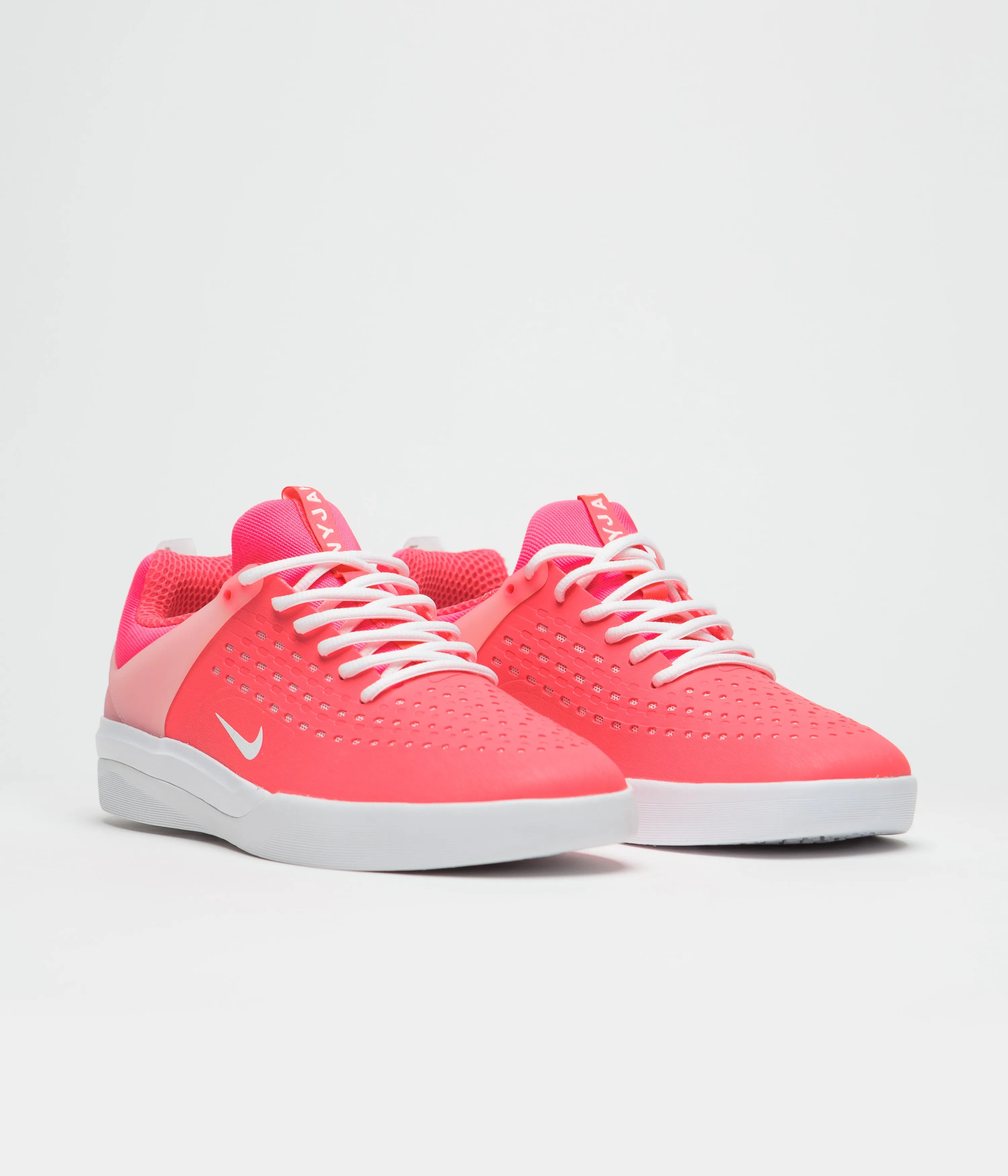 Nike SB Nyjah 3 Shoes - Hot Punch / White - Hot Punch - Hot Punch Nike SB Clothing