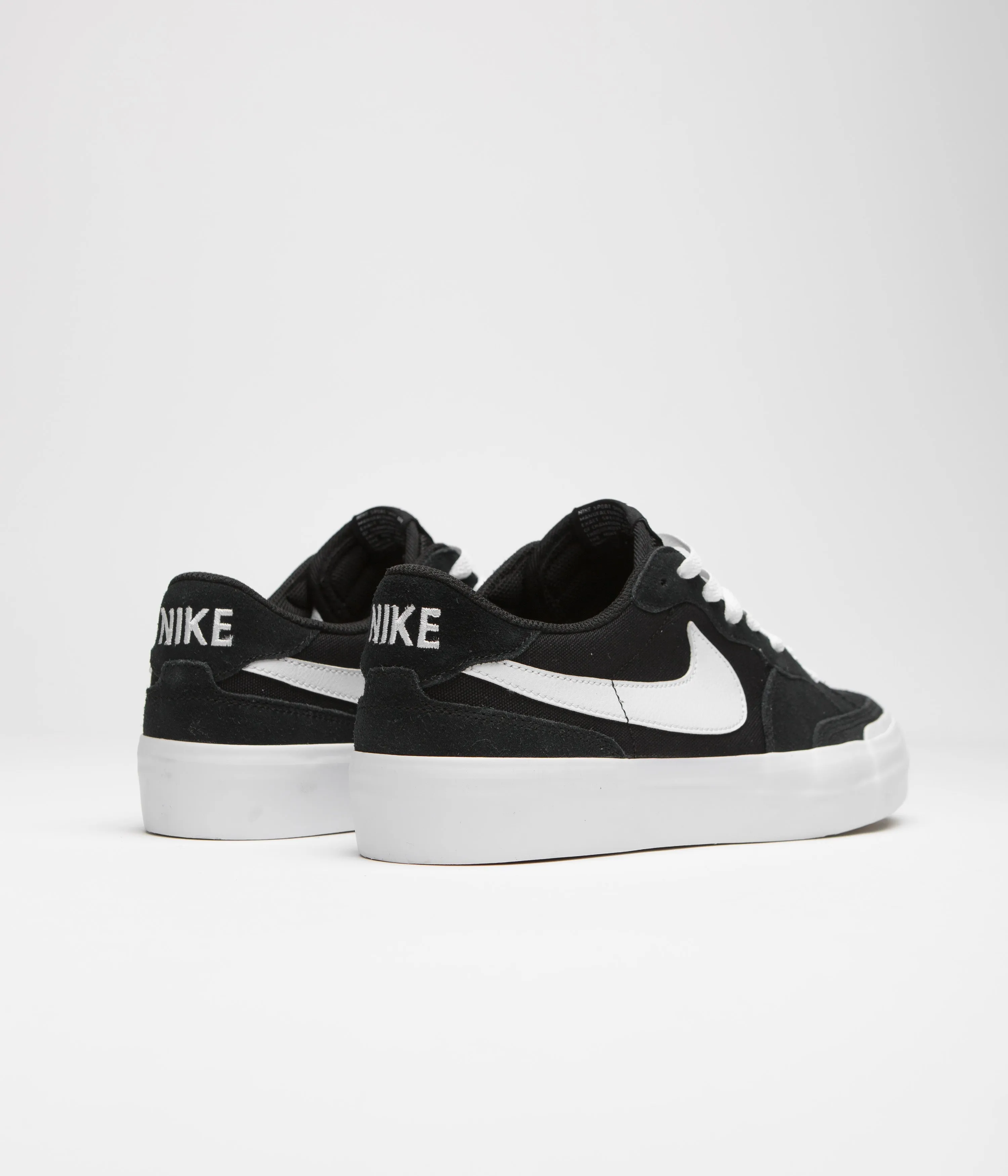 Nike SB Pogo Plus Shoes - Black / White - Black - White Nike SB Clothing