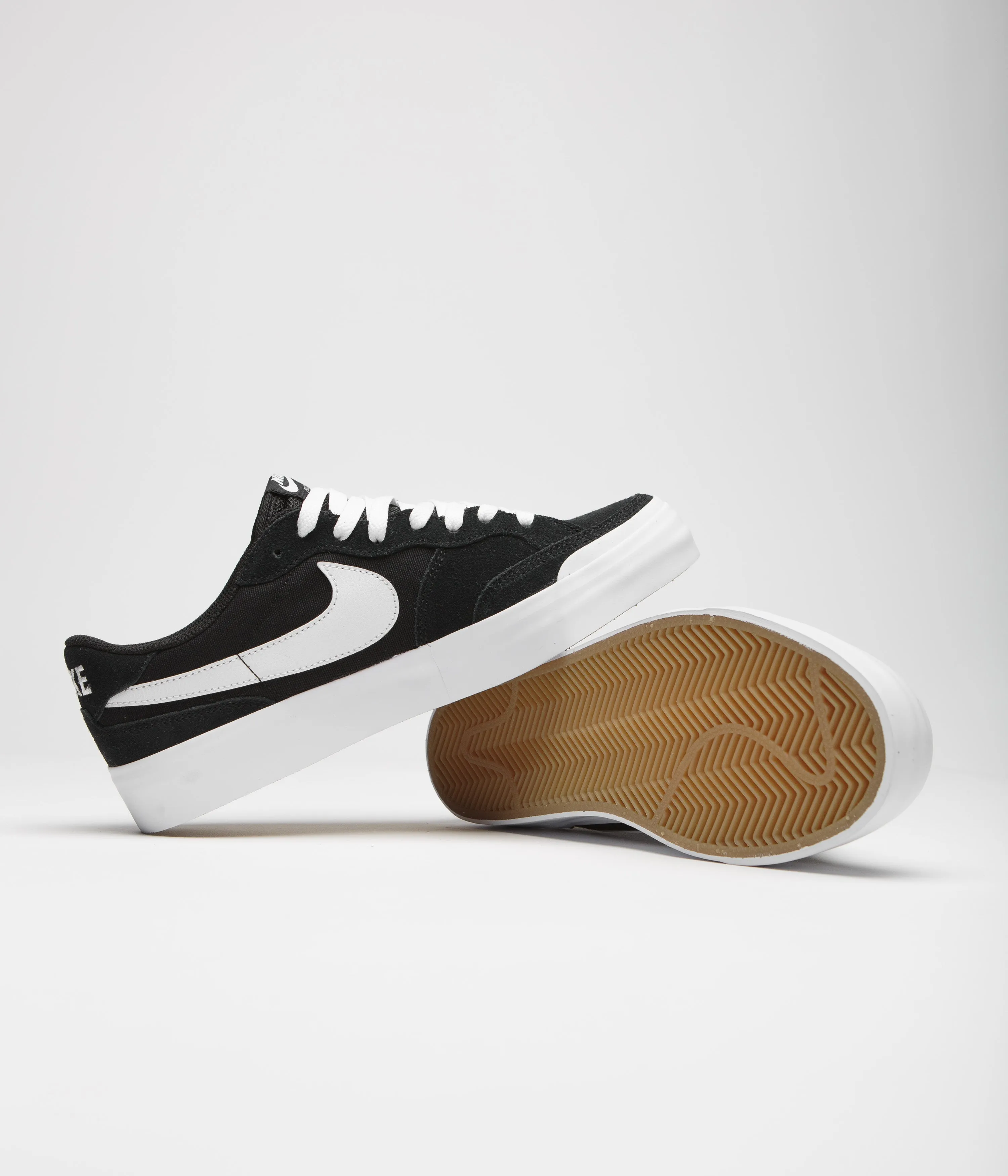 Nike SB Pogo Plus Shoes - Black / White - Black - White Nike SB Clothing