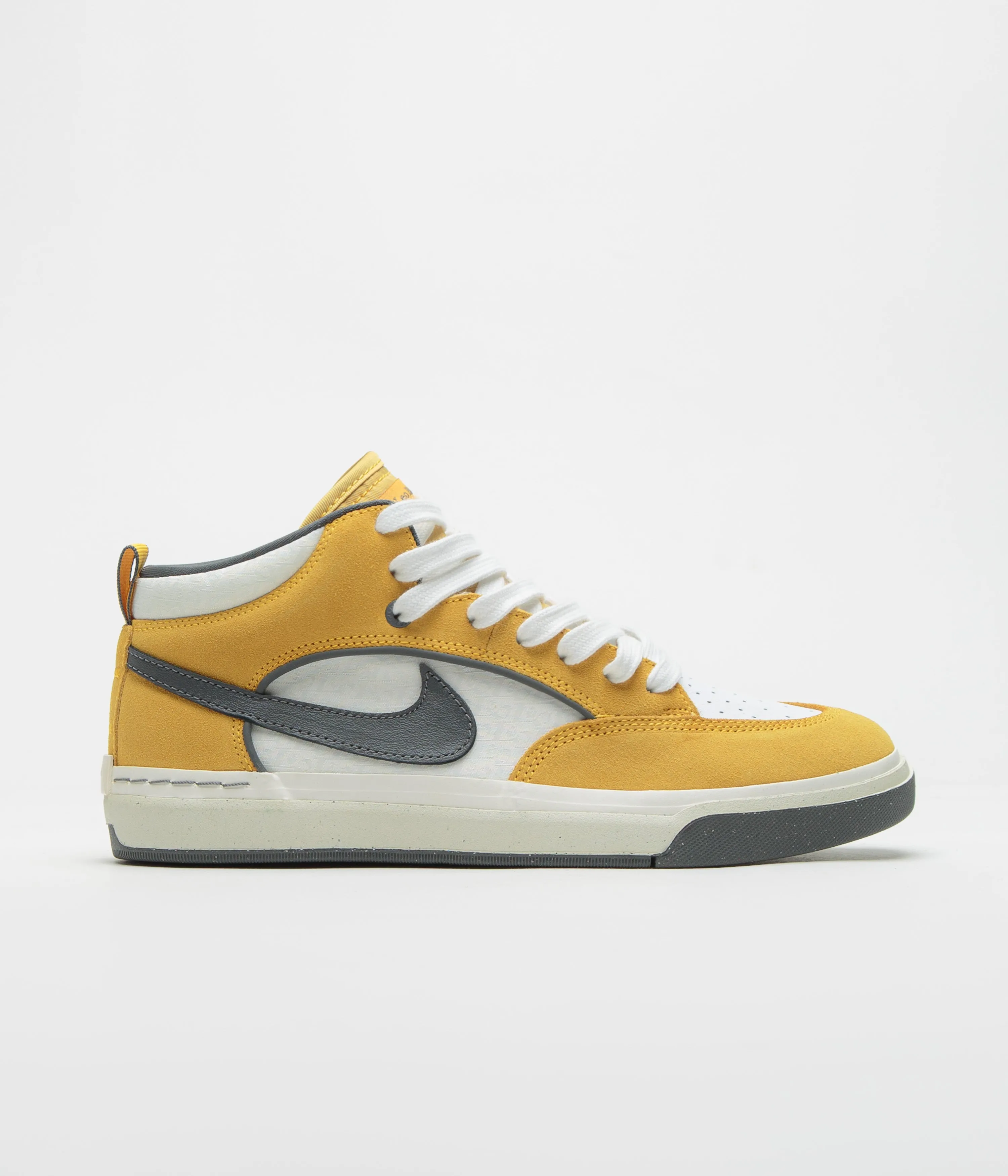 Nike SB React Leo Shoes - University Gold / Dark Grey Nike SB Clothing