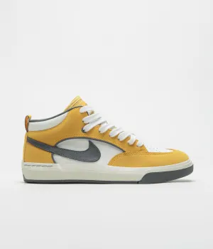 Nike SB React Leo Shoes - University Gold / Dark Grey Nike SB Clothing