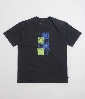 Nike SB Remake JDI T-Shirt - Black Nike SB Clothing
