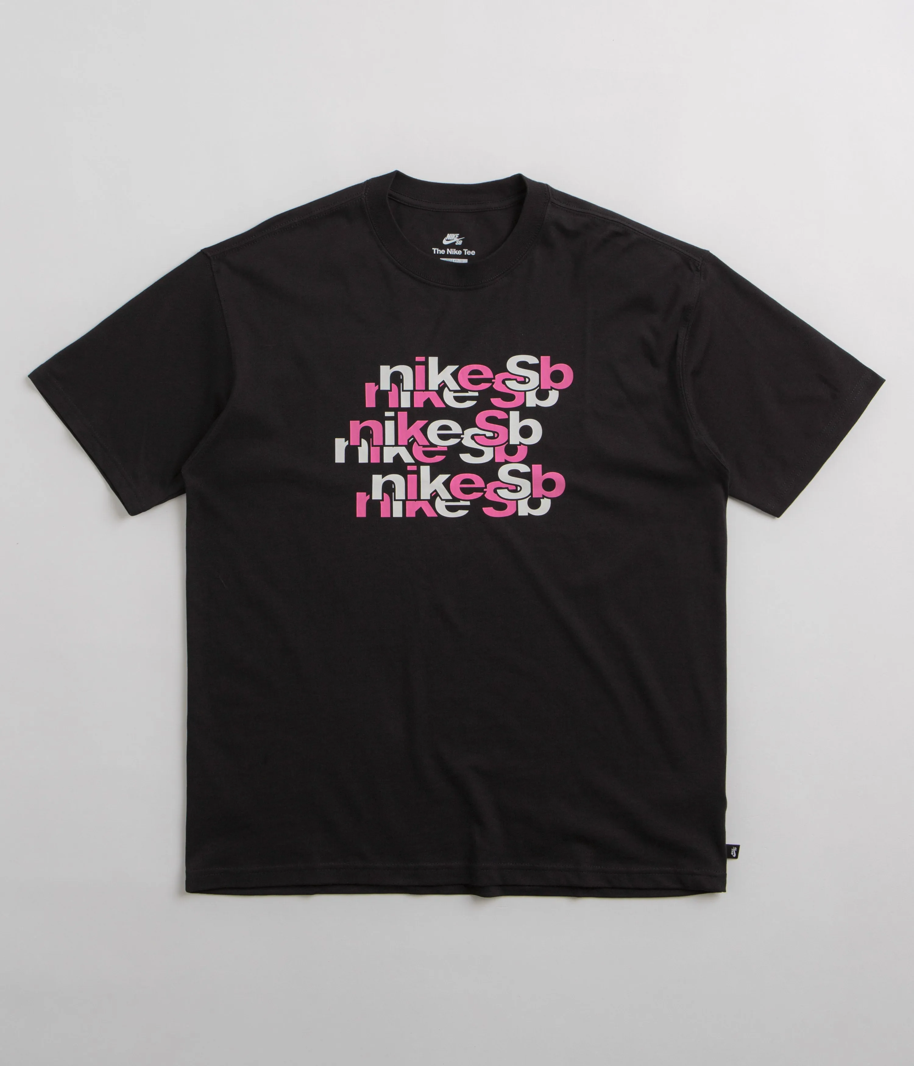 Nike SB Repeat Logo T-Shirt - Black Nike SB Clothing