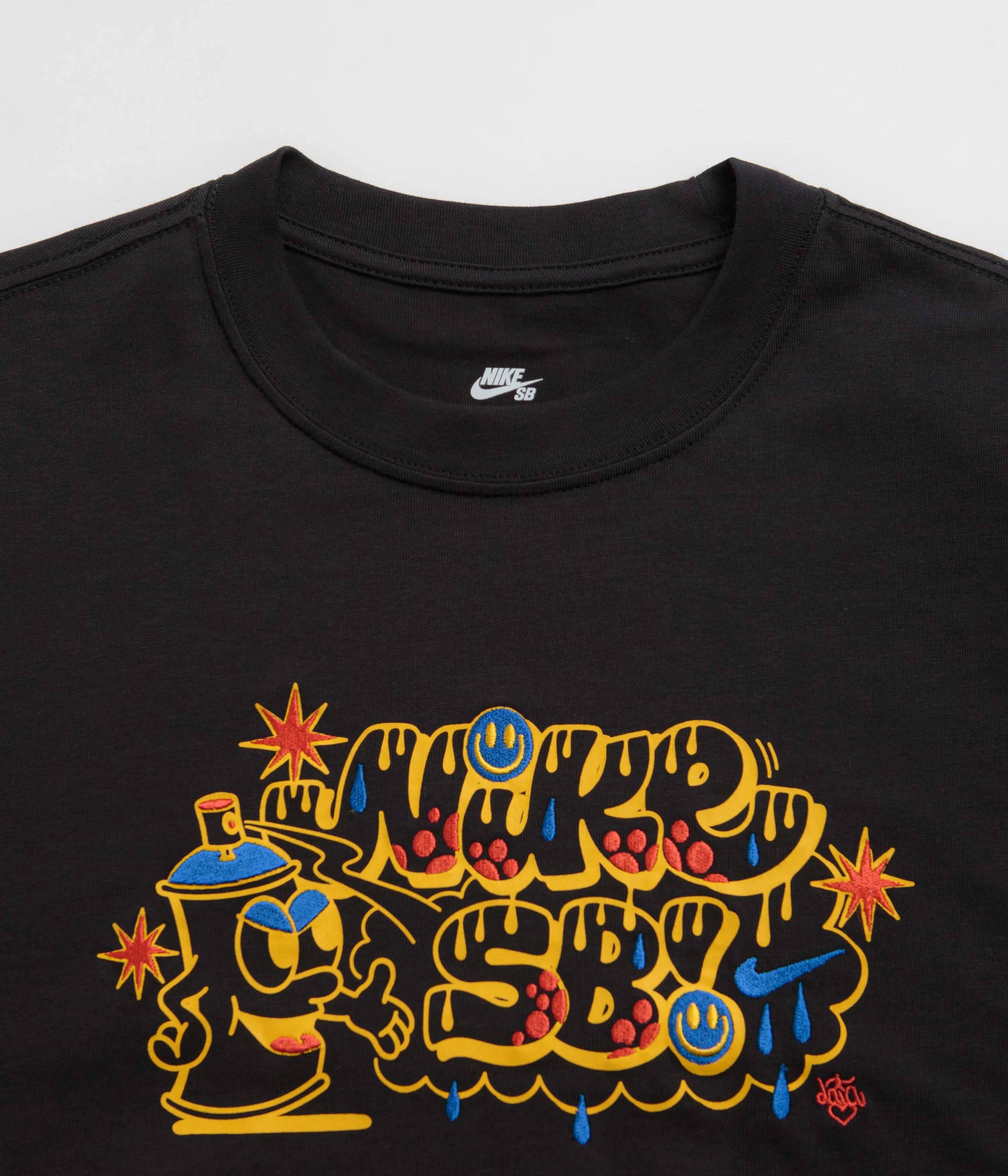 Nike SB Spray Can T-Shirt - Black Nike SB Clothing