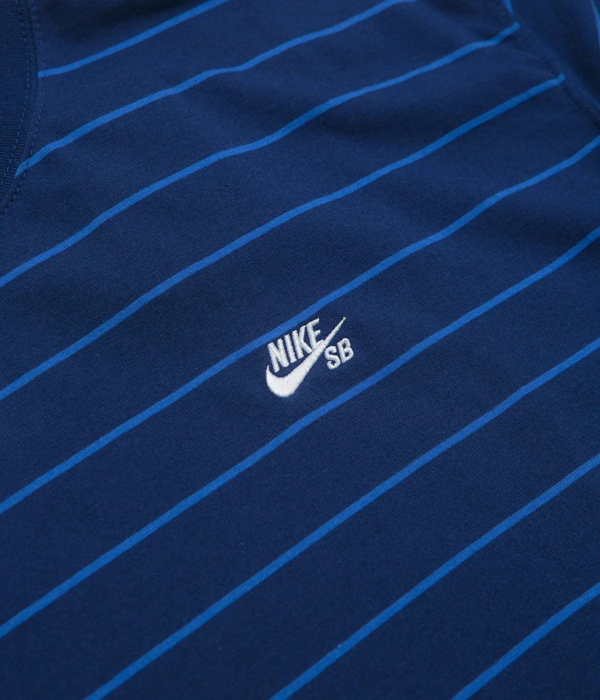 Nike SB Stripe T-Shirt - Blue Void Nike SB Clothing
