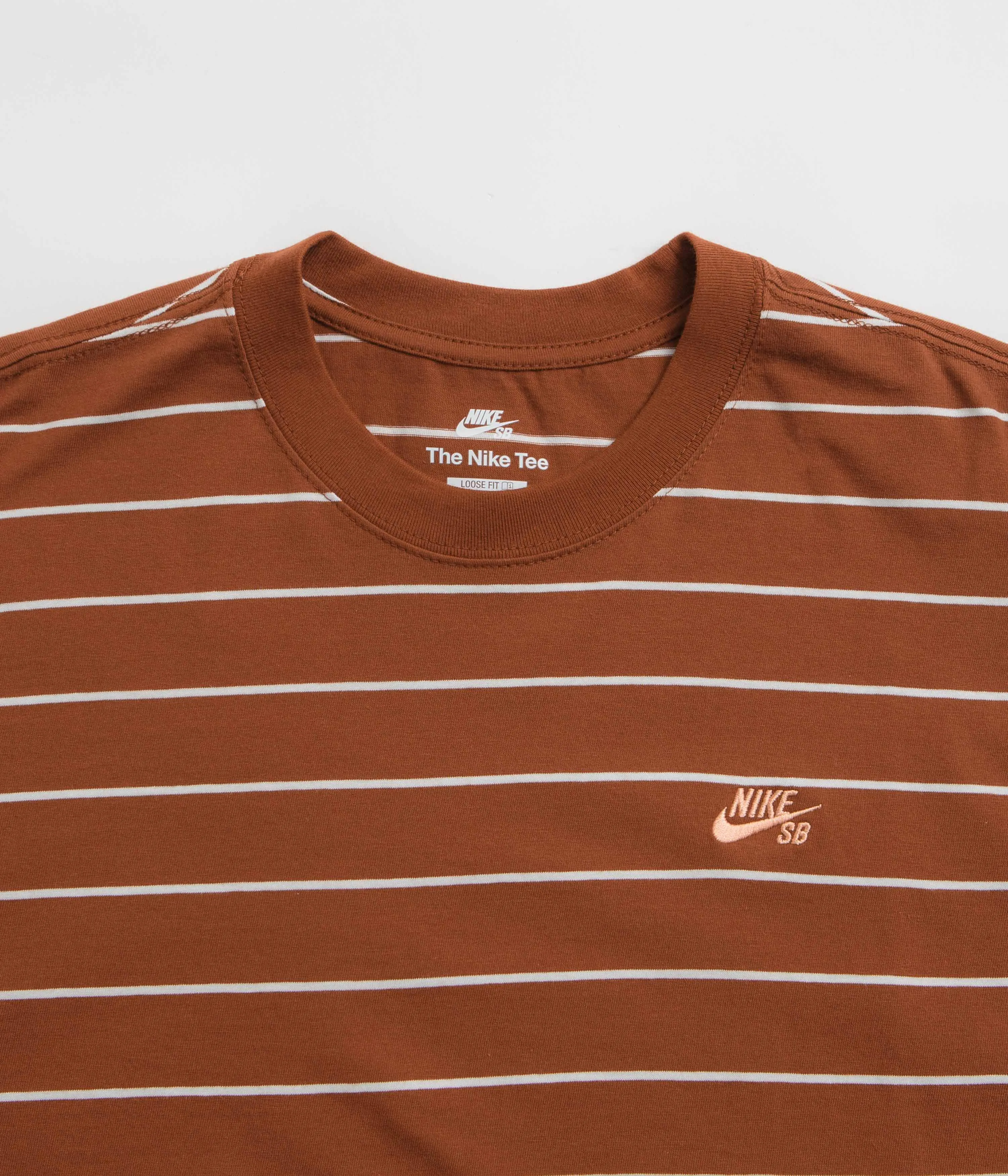 Nike SB Stripe T-Shirt - Cinnamon Nike SB Clothing