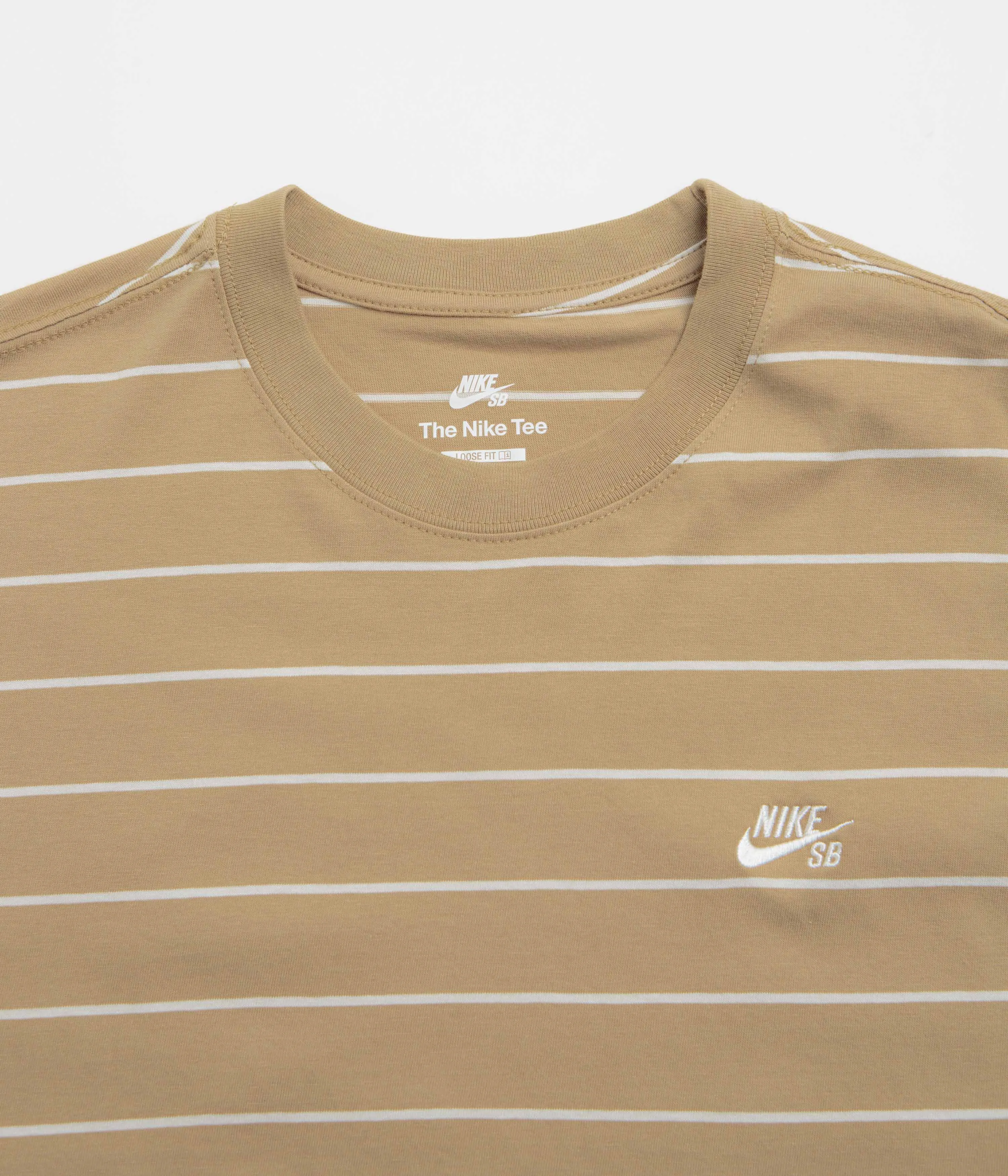 Nike SB Stripe T-Shirt - Parachute Beige Nike SB Clothing