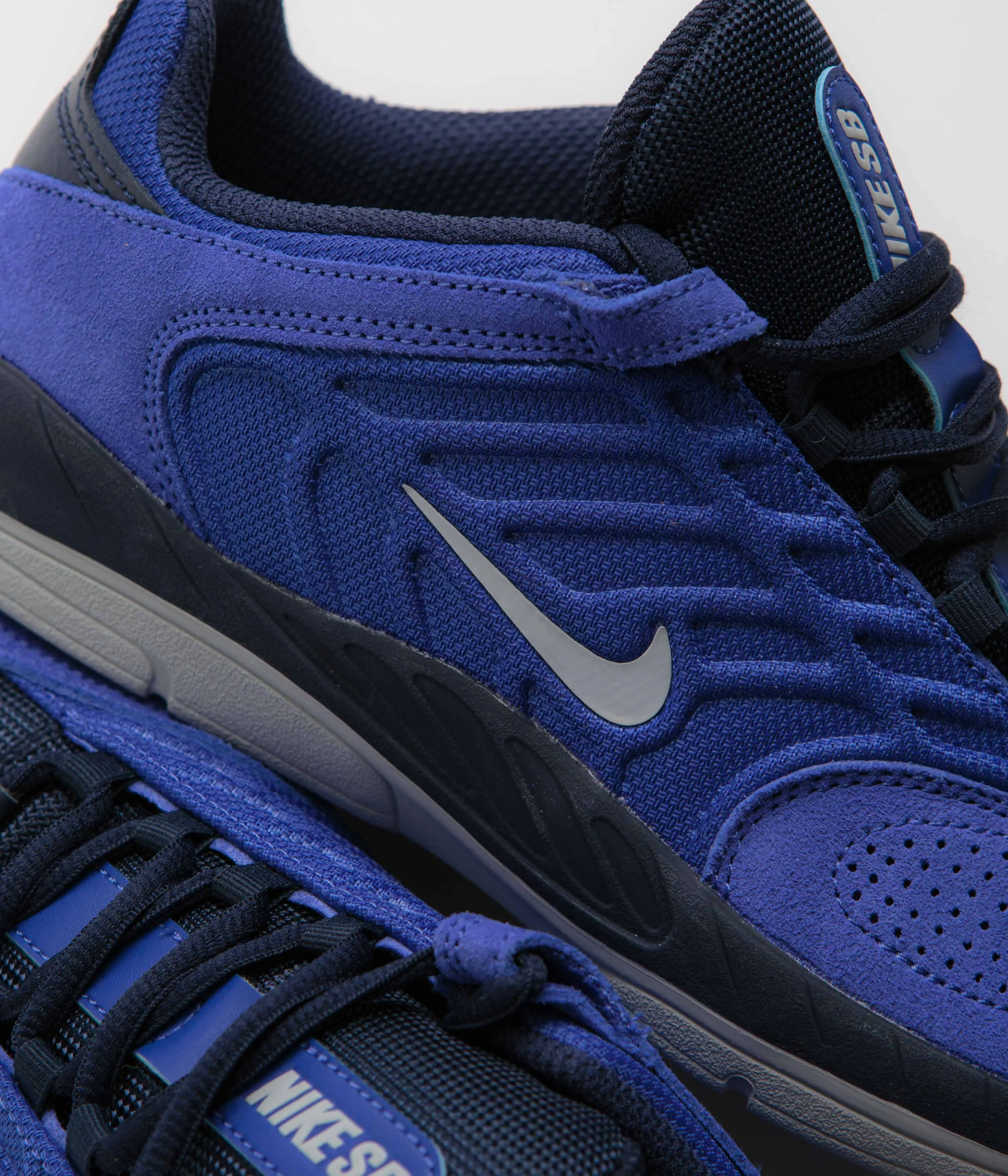 Nike SB Vertebrae Shoes - Astronomy Blue / Wolf Grey - Obsidian Nike SB Clothing