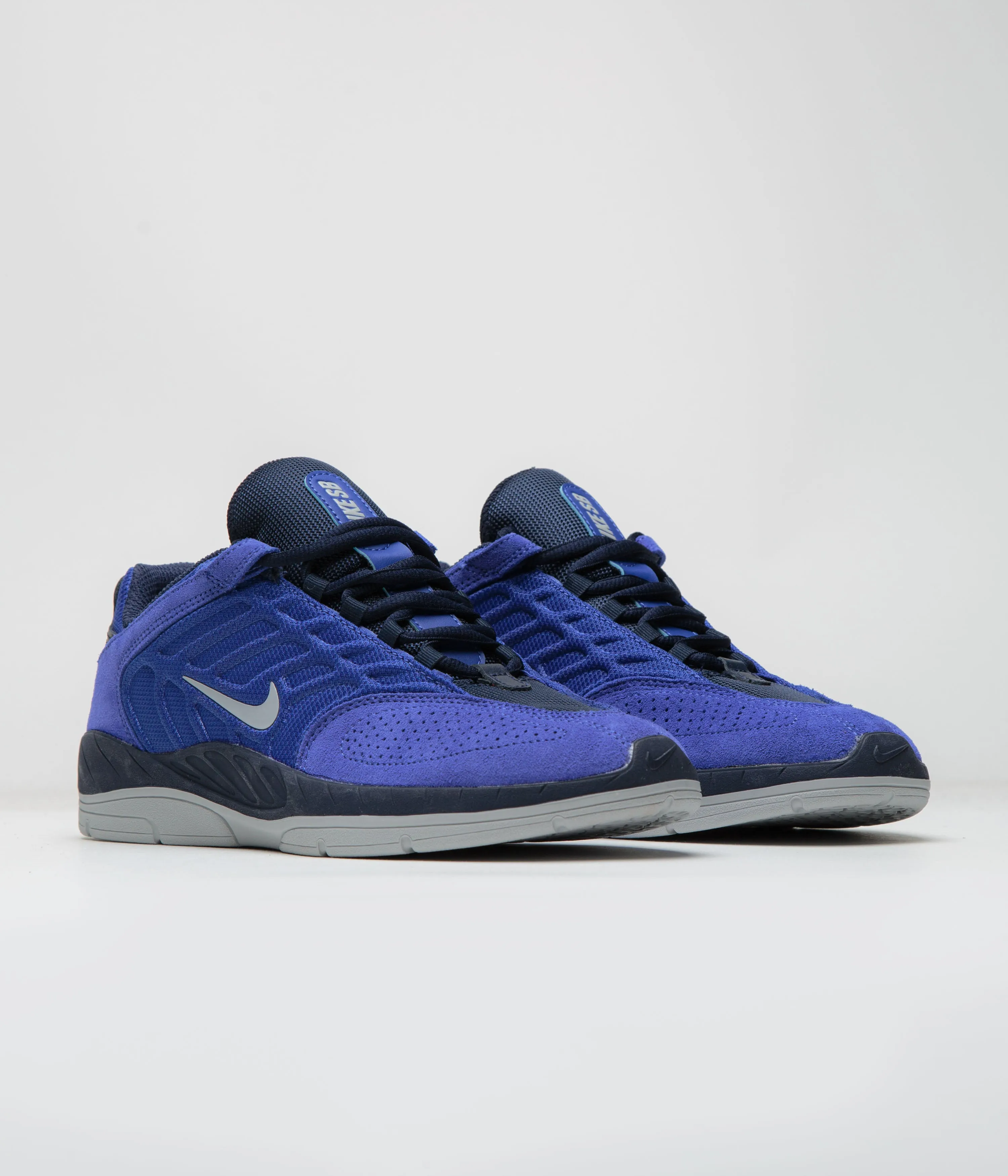 Nike SB Vertebrae Shoes - Astronomy Blue / Wolf Grey - Obsidian Nike SB Clothing