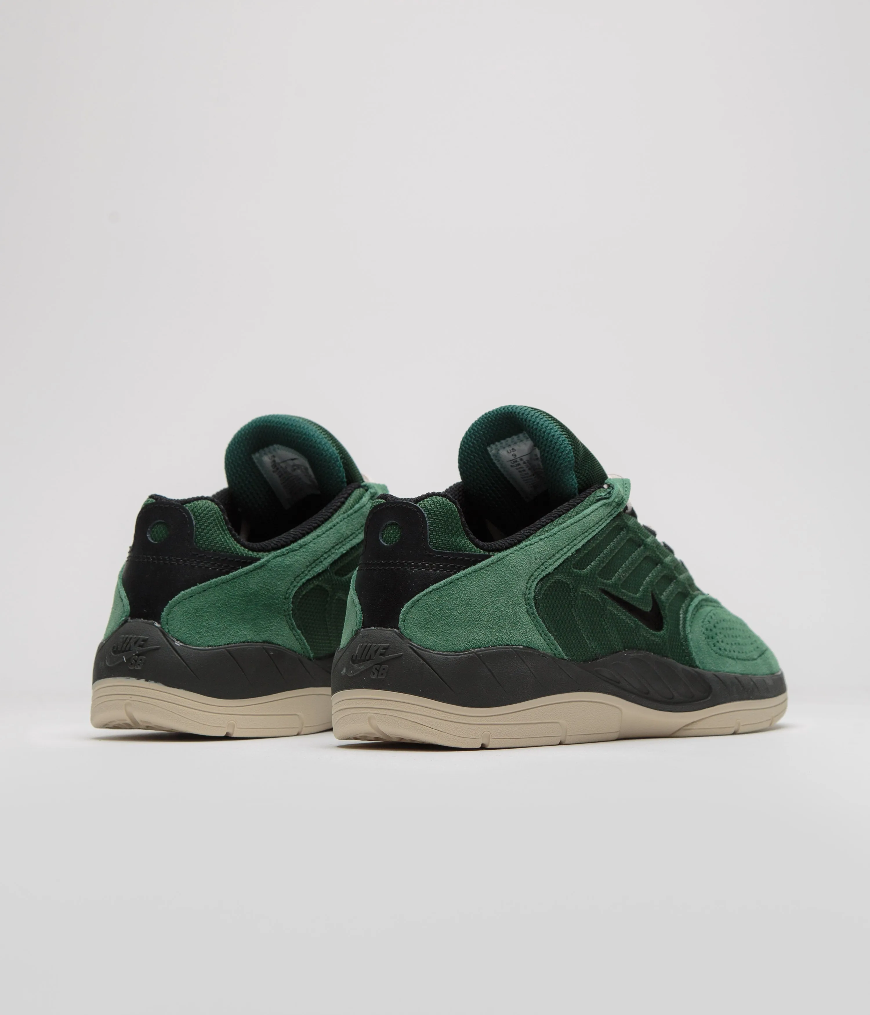 Nike SB Vertebrae Shoes - Fir / Black - Sequoia - Light Orewood Brown Nike SB Clothing