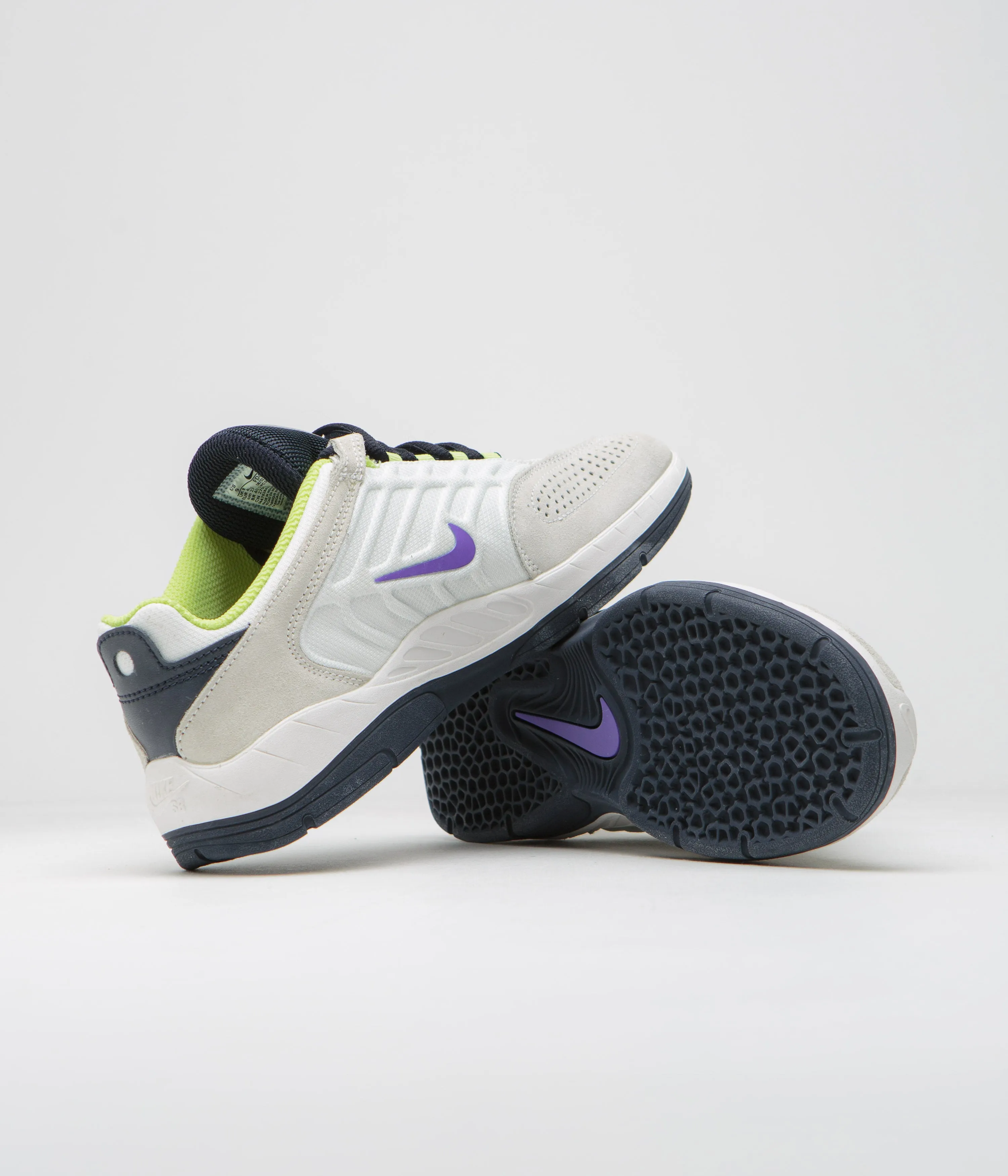 Nike SB Vertebrae Shoes - Summit White / Persian Violet Nike SB Clothing