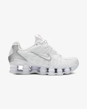NIKE SHOX TL WHITE METALLIC SILVER