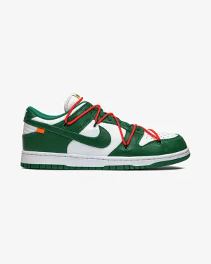 NIKE X OFF WHITE DUNK LOW PINE GREEN