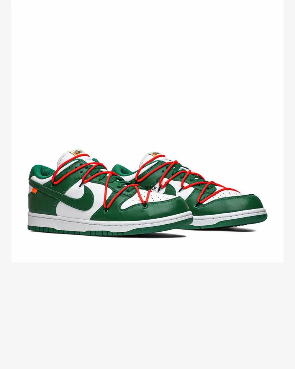 NIKE X OFF WHITE DUNK LOW PINE GREEN